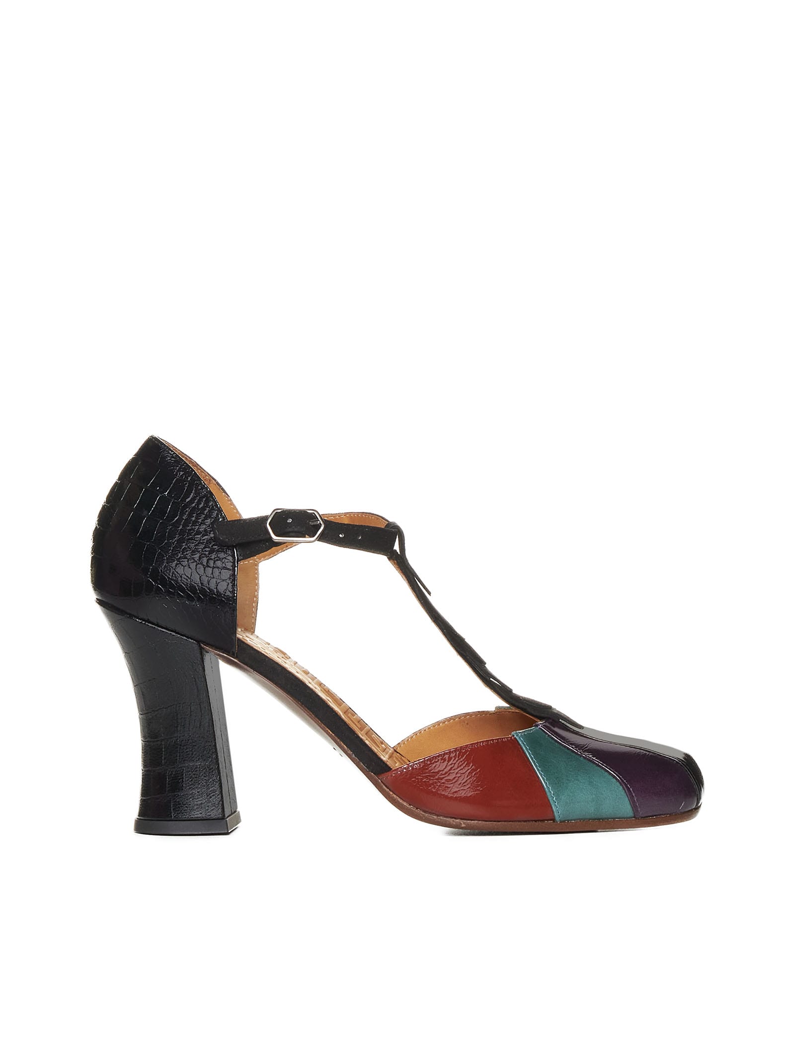 Chie Mihara High-heeled Shoe In Negro Grape Alga