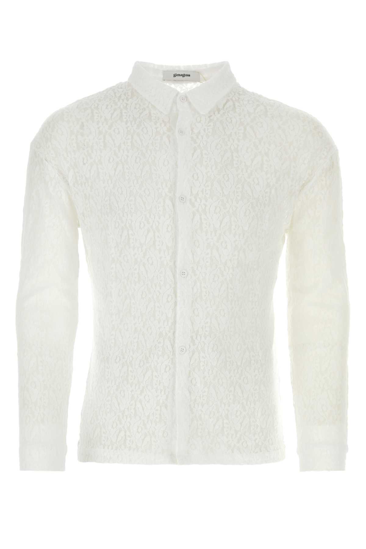 White Lace Florence Shirt