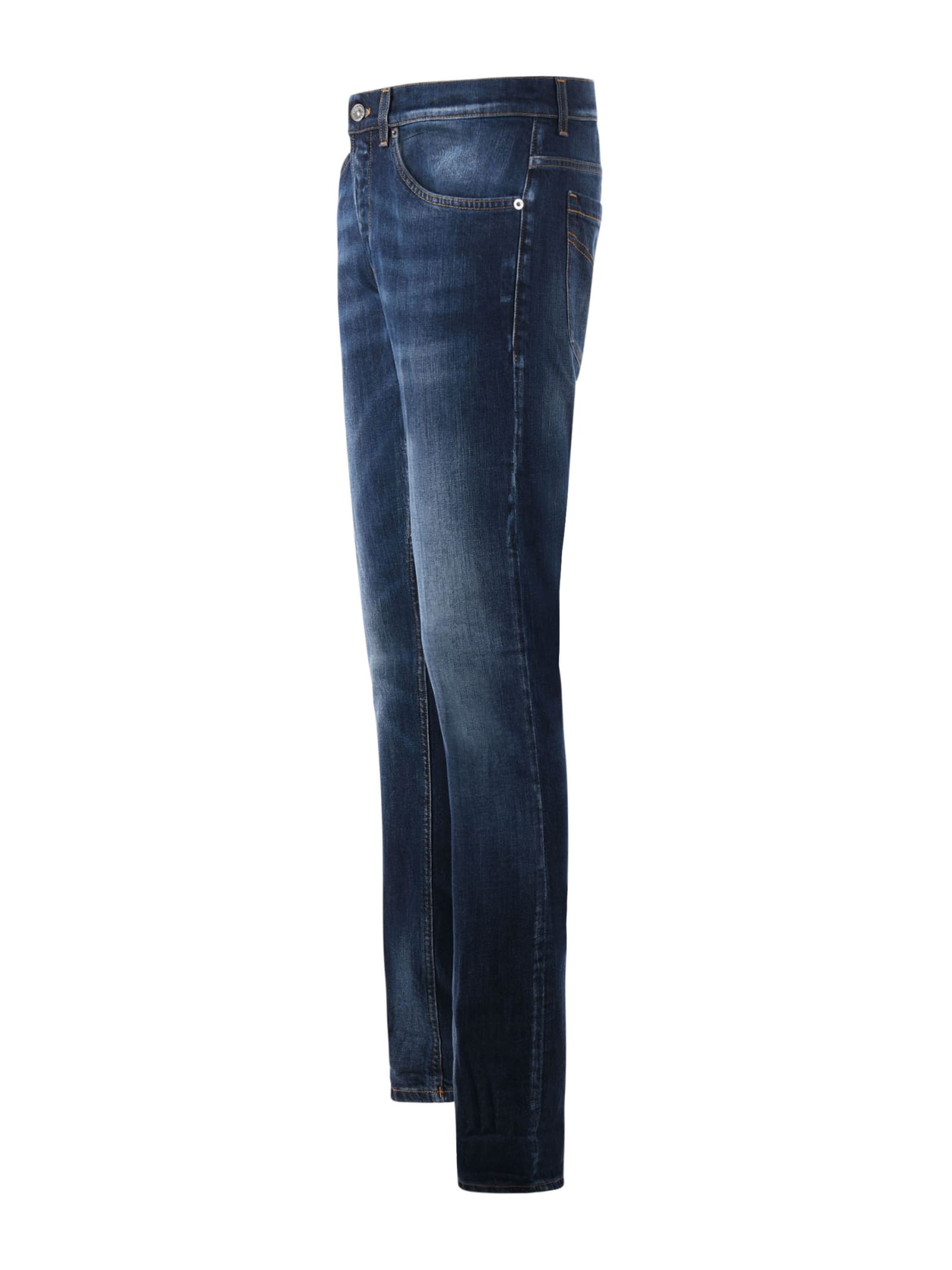 Shop Dondup George Jeans In Denim