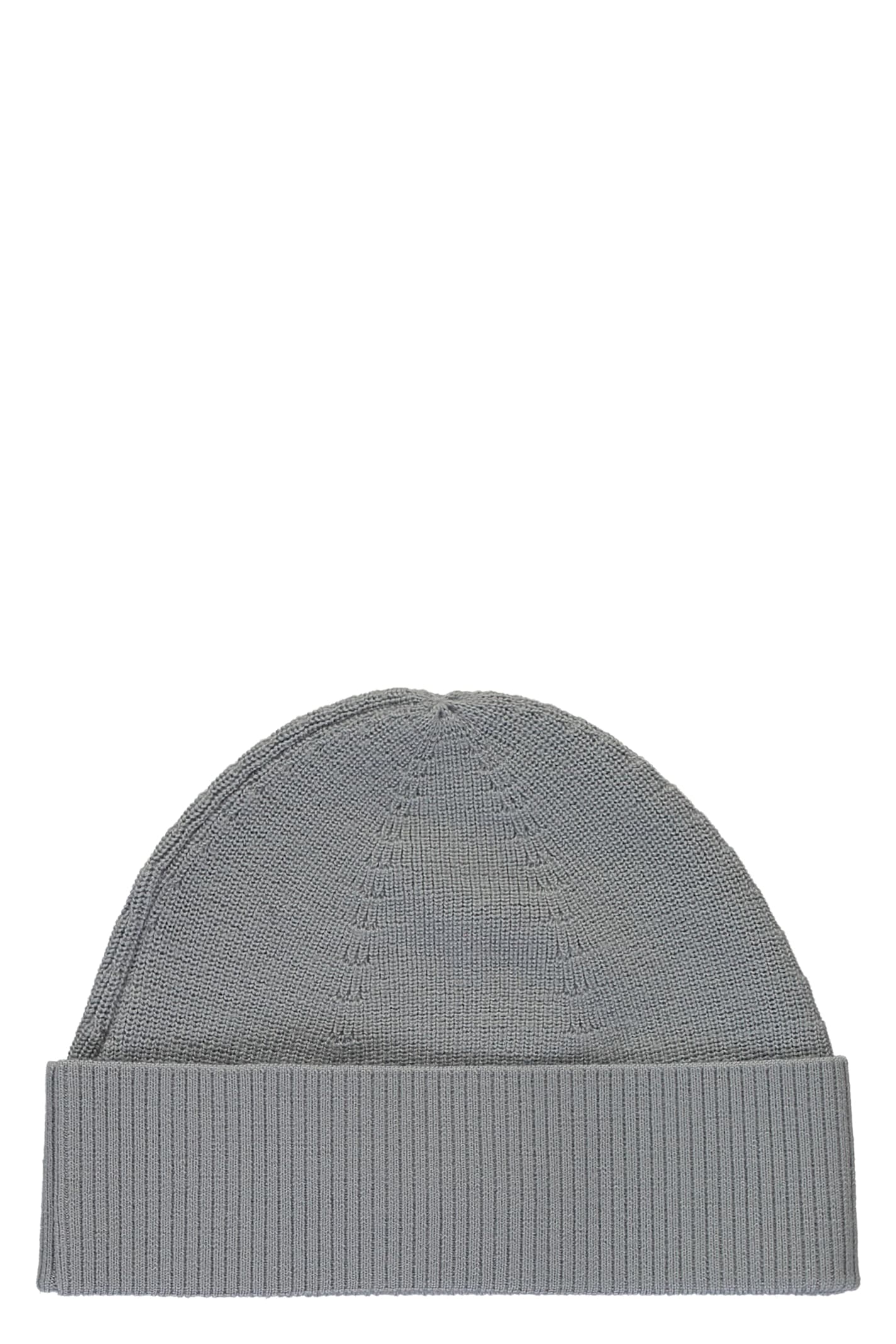 Parajumpers Versatile Gray Knitted Hat Unisex In Gray