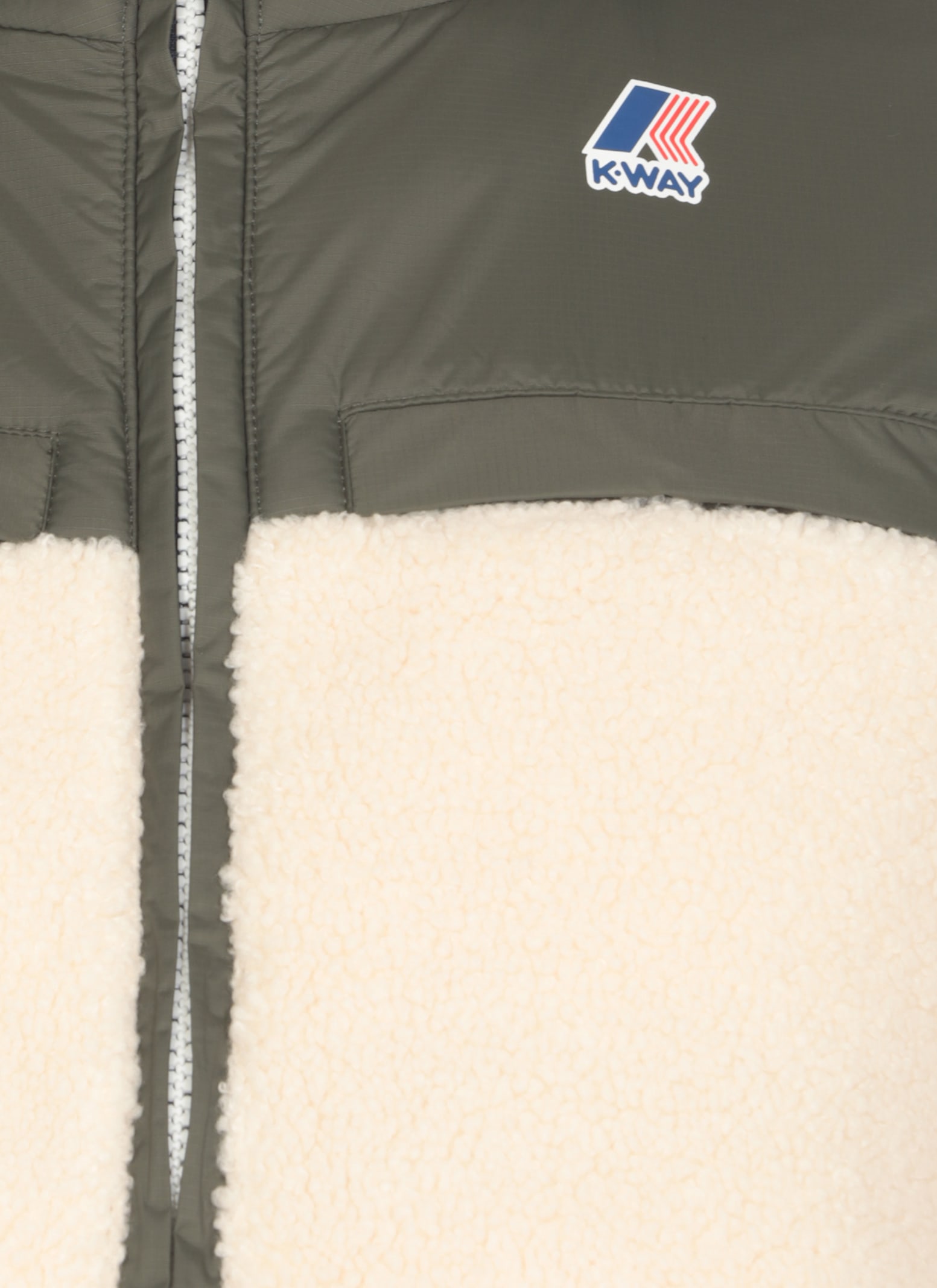 Shop K-way Neige Jacket In Green