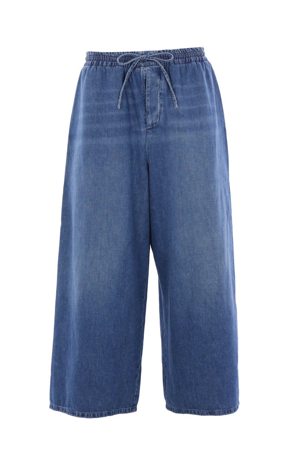 Cropped Denim Jeans