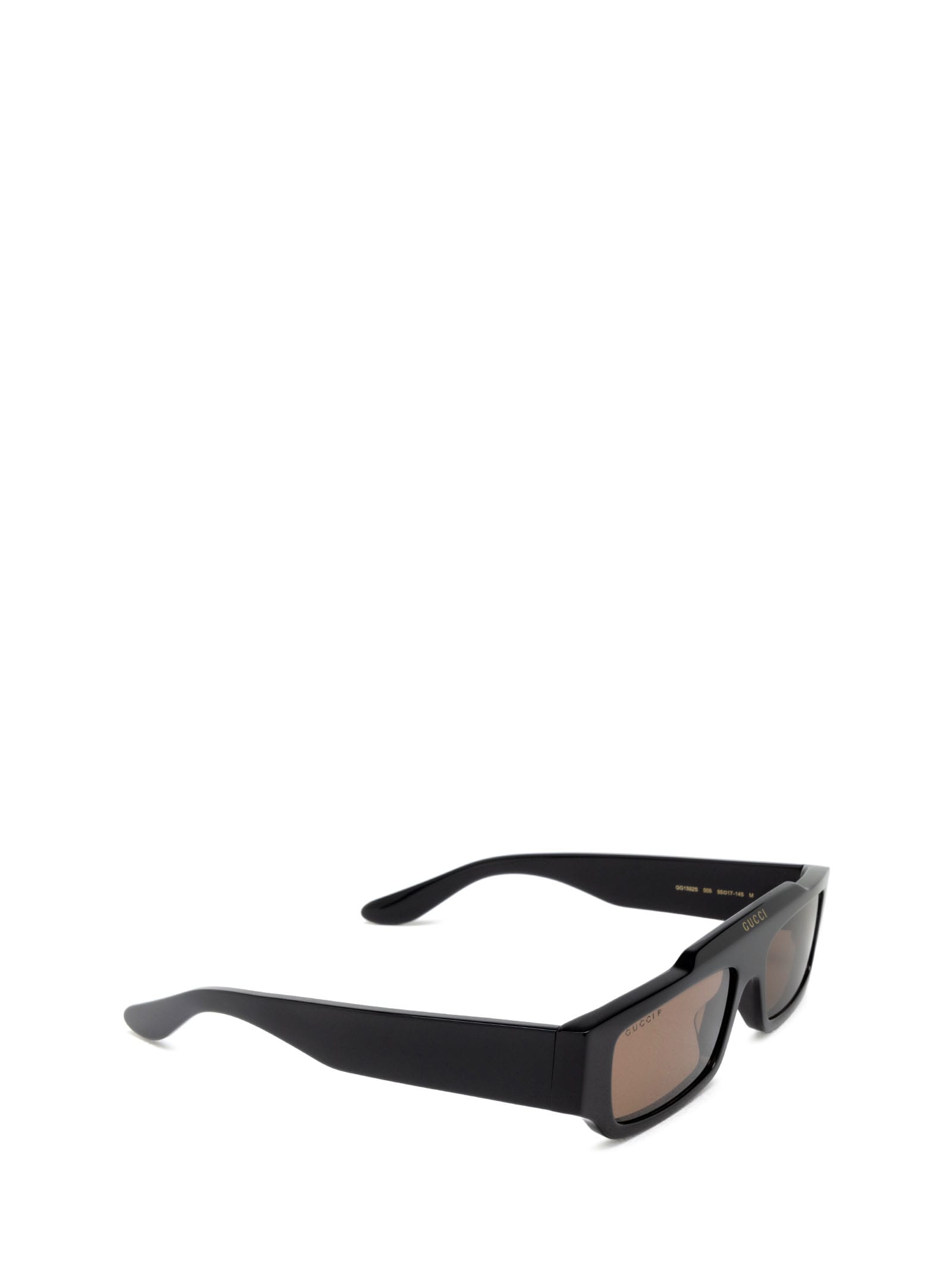 Shop Gucci Gg1592s Black Sunglasses
