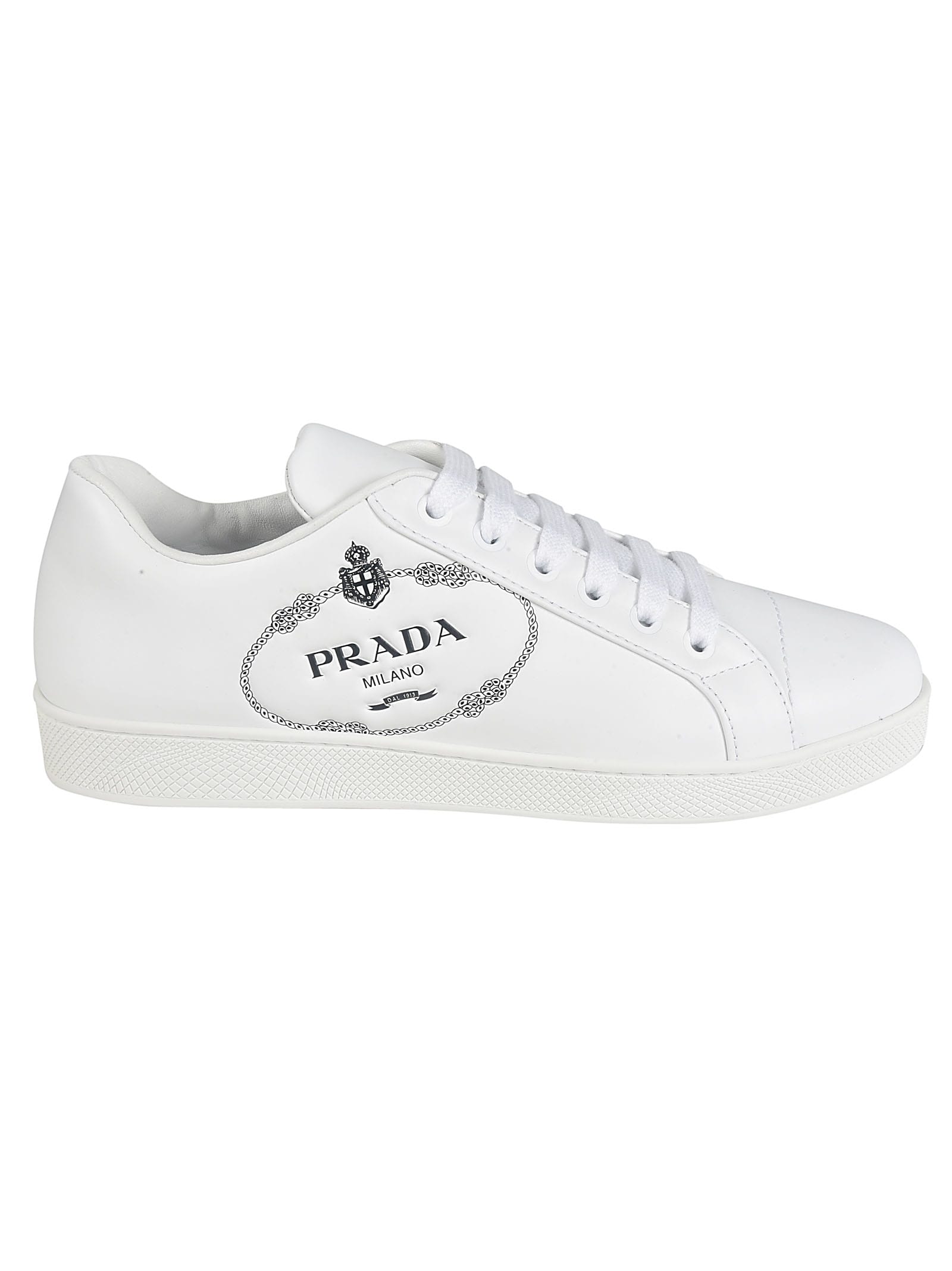 PRADA LOGO SNEAKERS,11214301