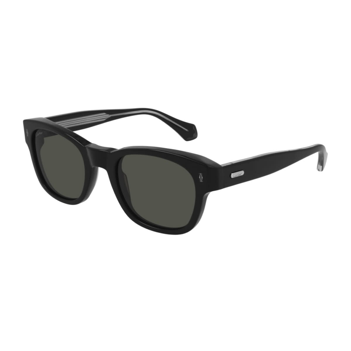 Cartier Ct0278s 001 Black Sunglasses