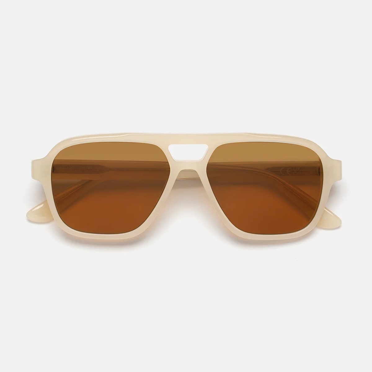 Maneval Cremoso Avorio Sunglasses