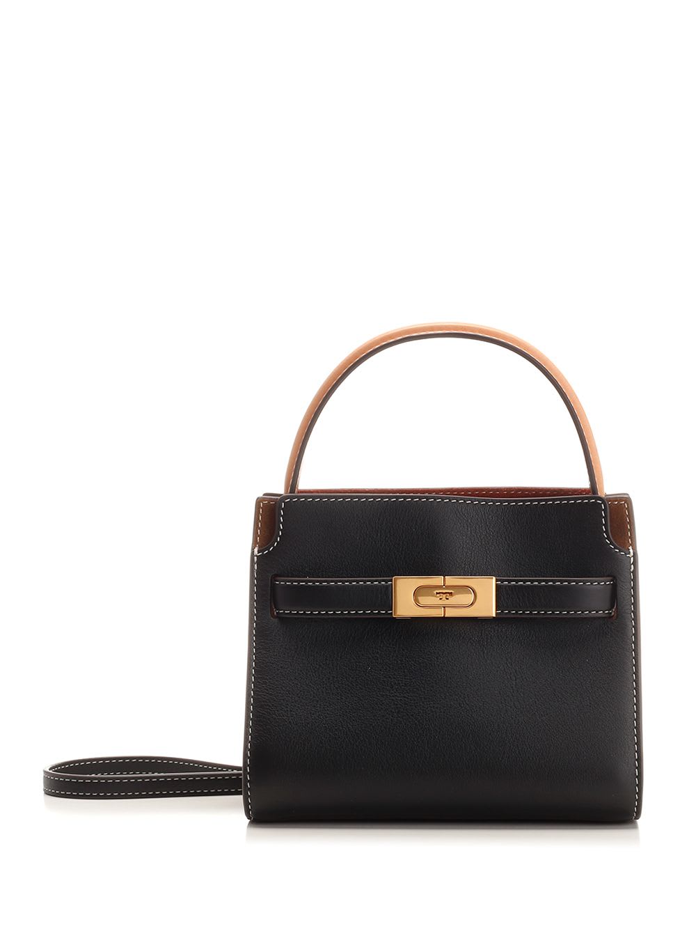 Tory Burch Lee Radziwill Petite Bag In Black
