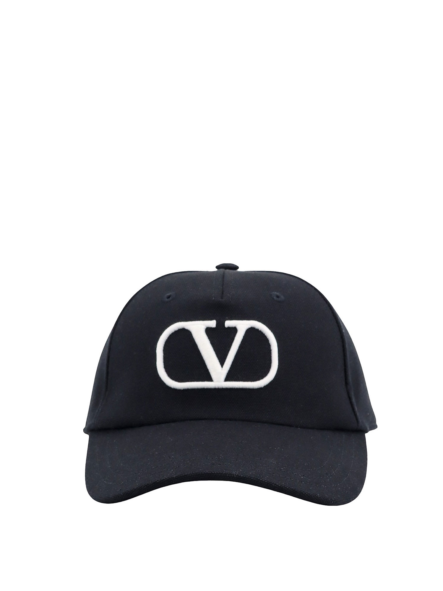 Shop Valentino Hat In Black