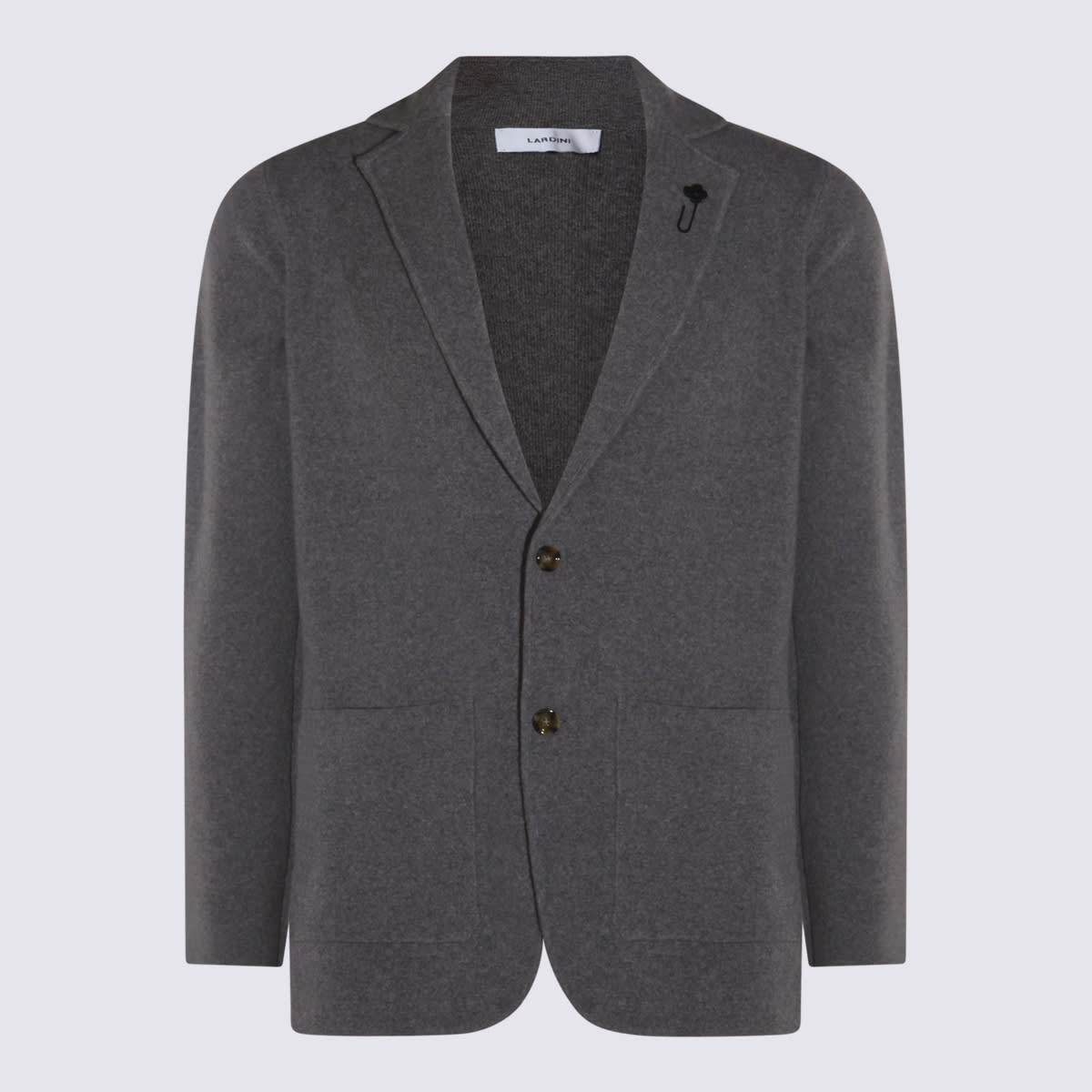 Dark Grey Wool Knitwear