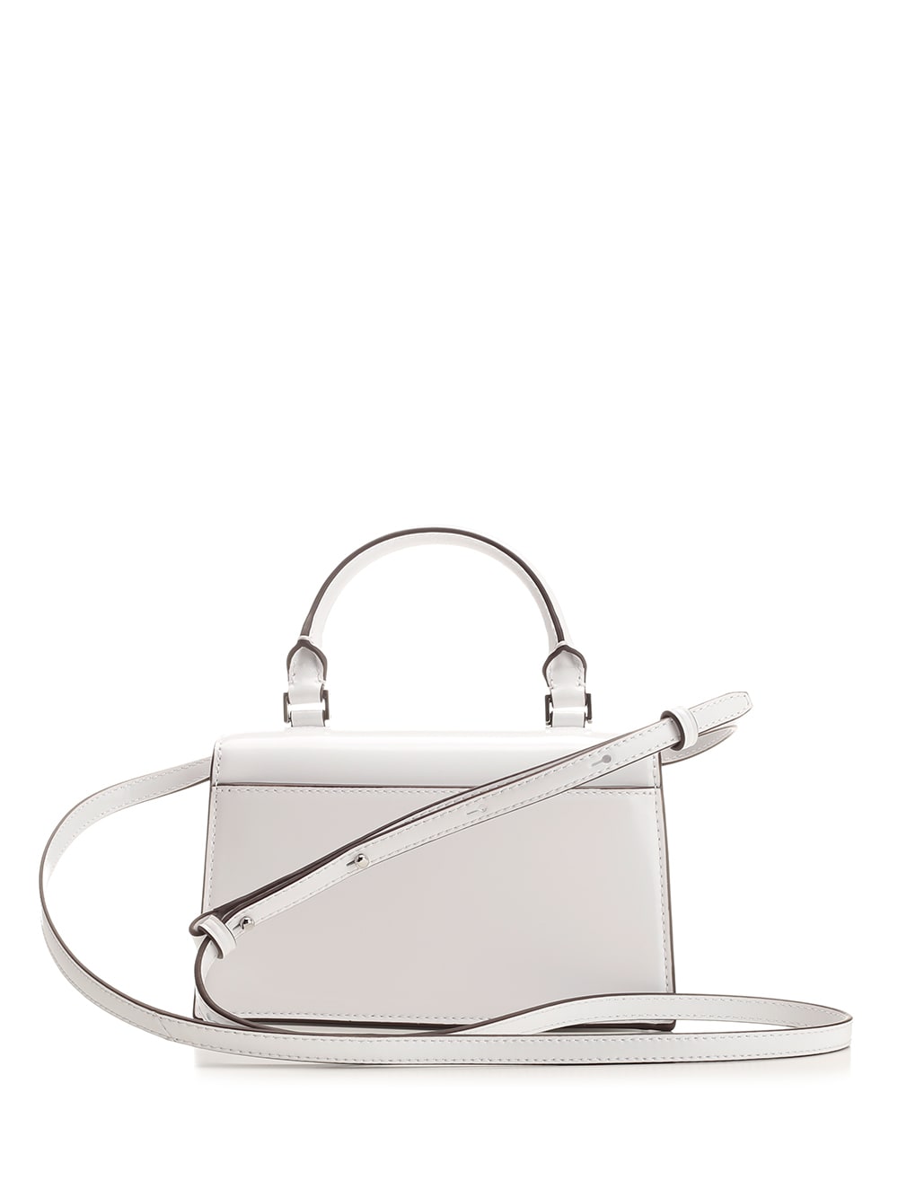 Shop Tory Burch Trend Mini Handbag In Bianco