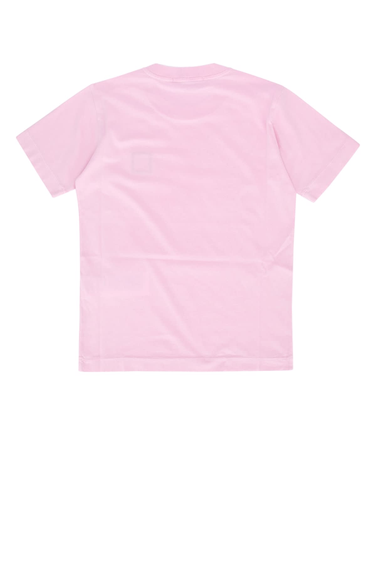 Stone Island Junior Kids' T-shirt In Pink