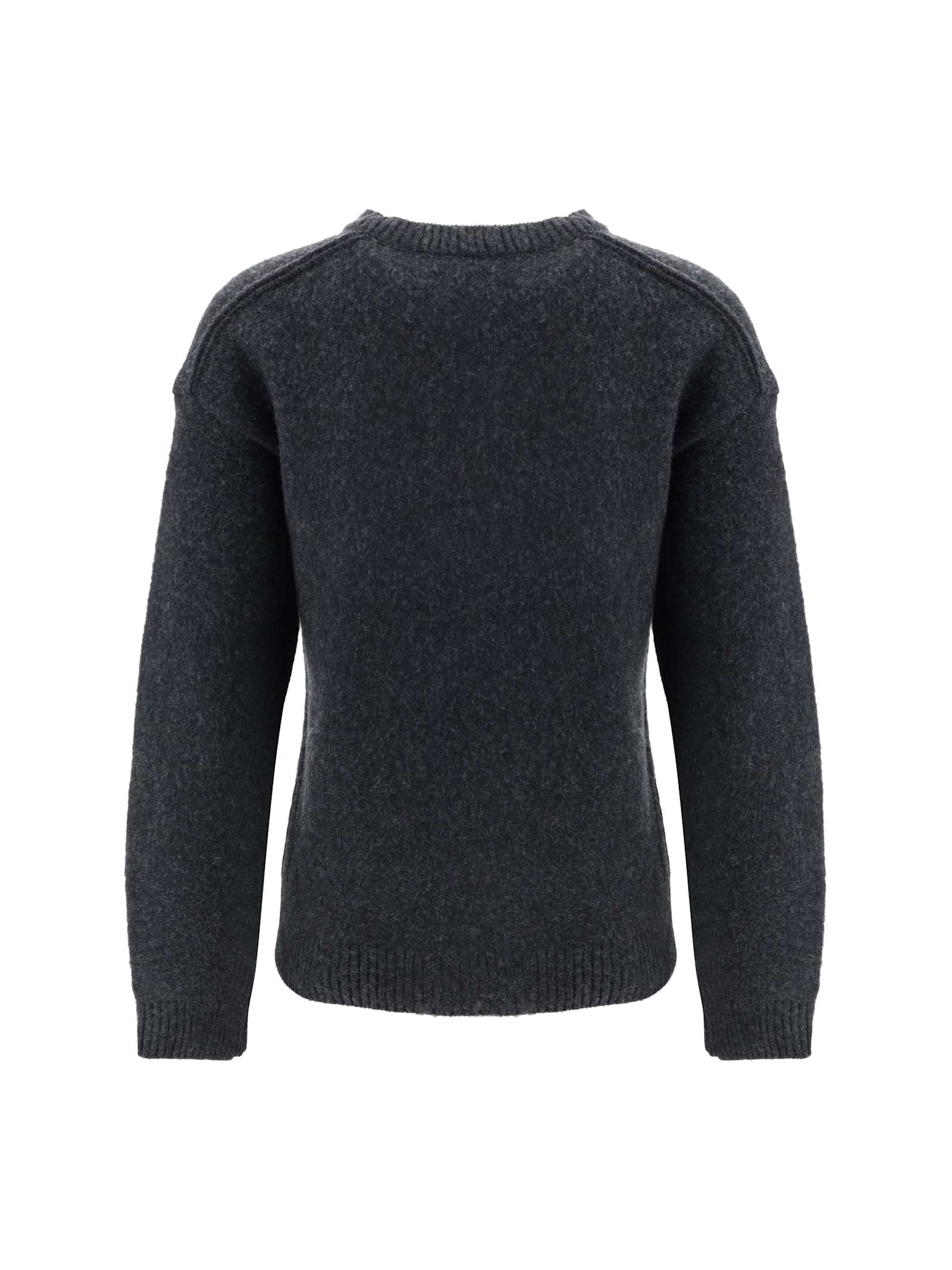 Shop Burberry Sweater In Raven