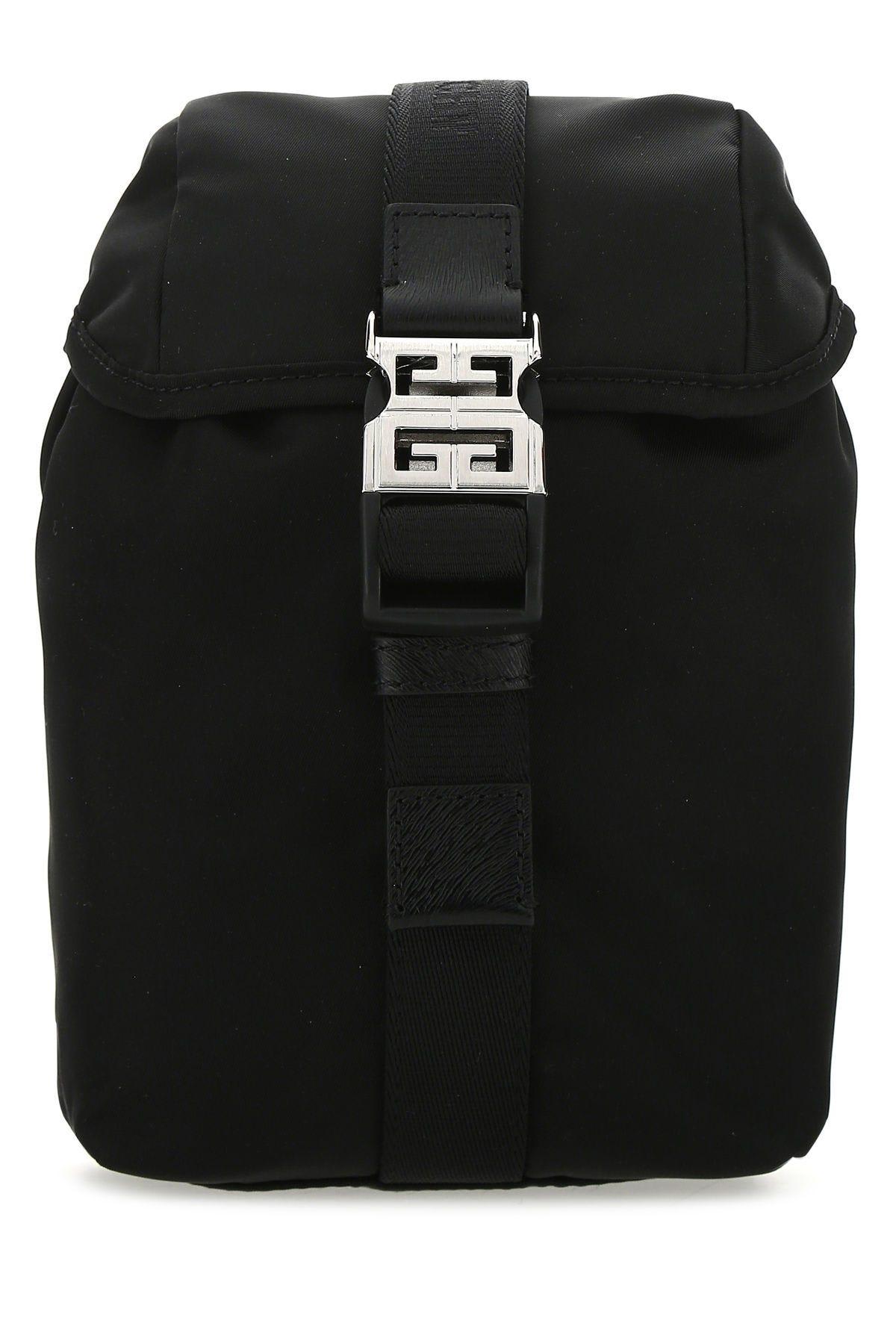 Black Nylon Blend Mini 4g Light Backpack