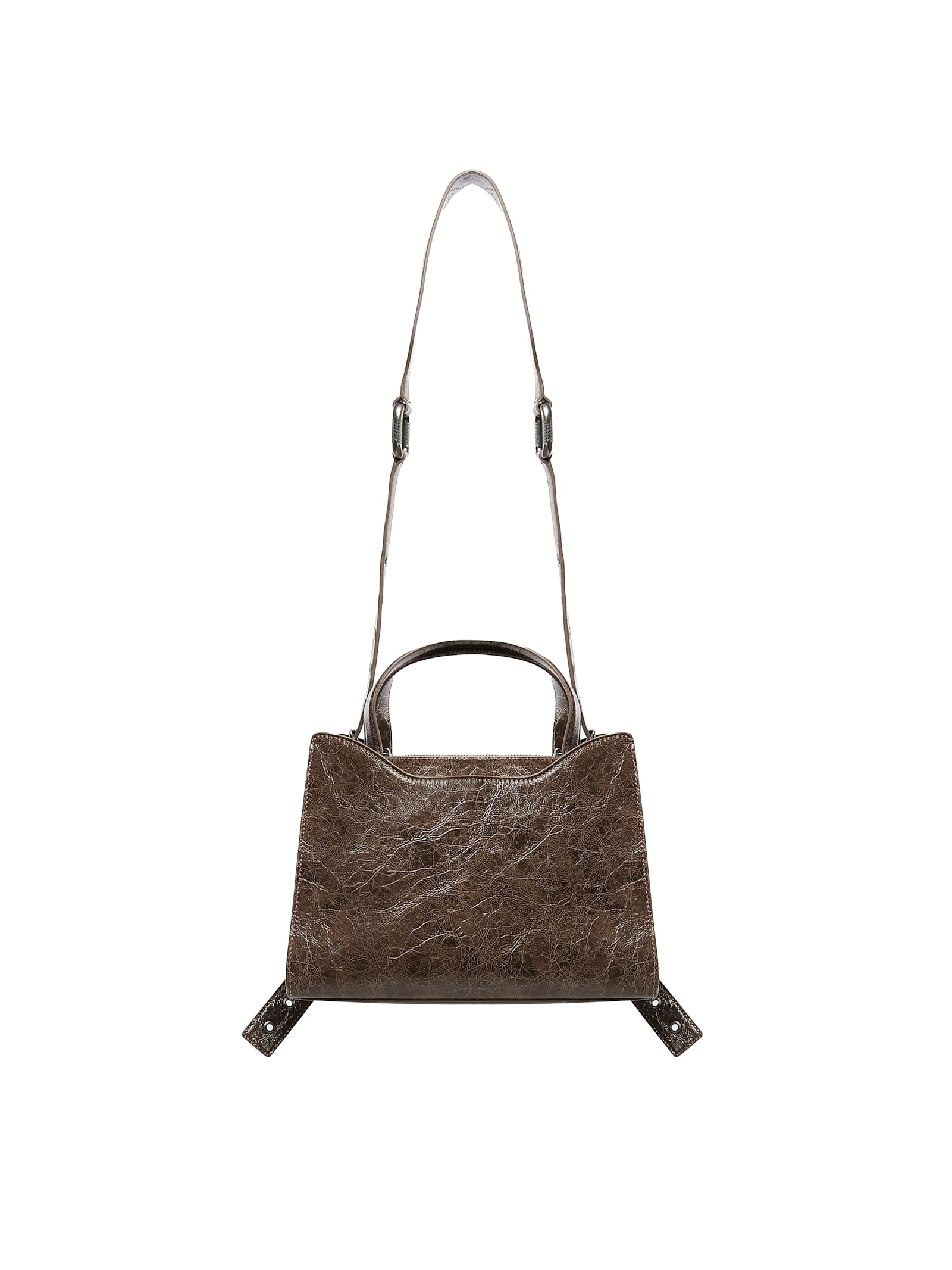 Shop Biasia Crossbody Shoulder Bag Y2k.003 In Brown