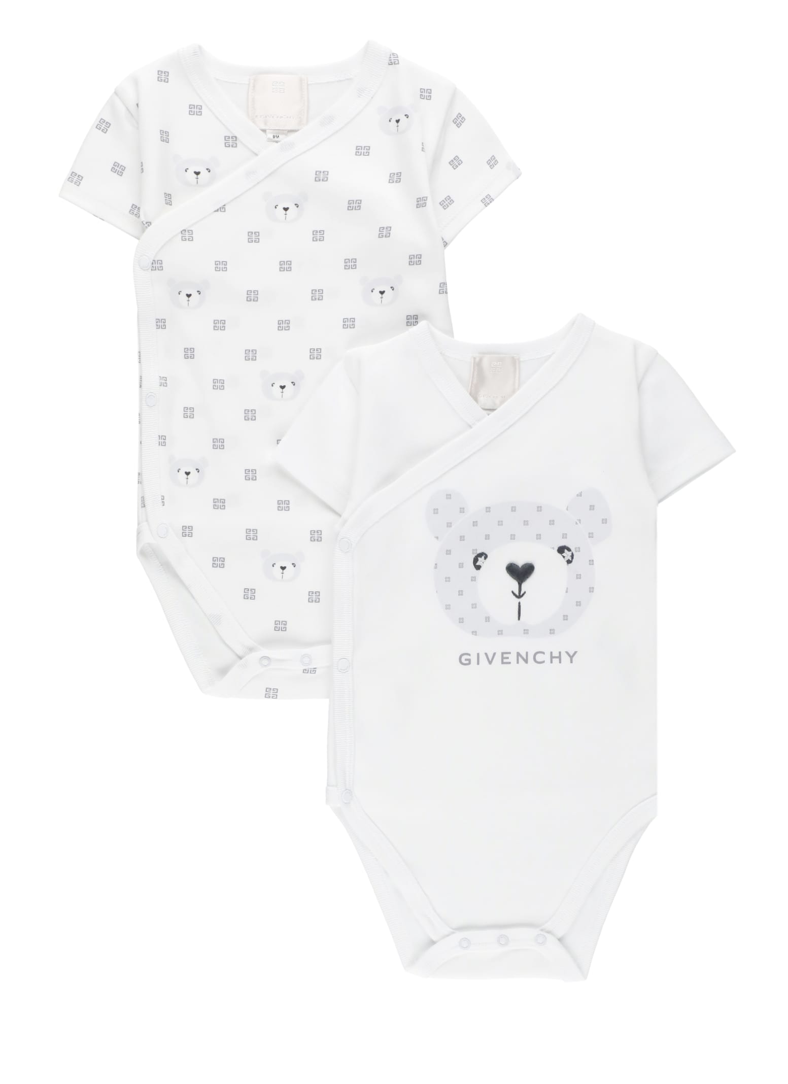 Shop Givenchy Cotton Body Set In White