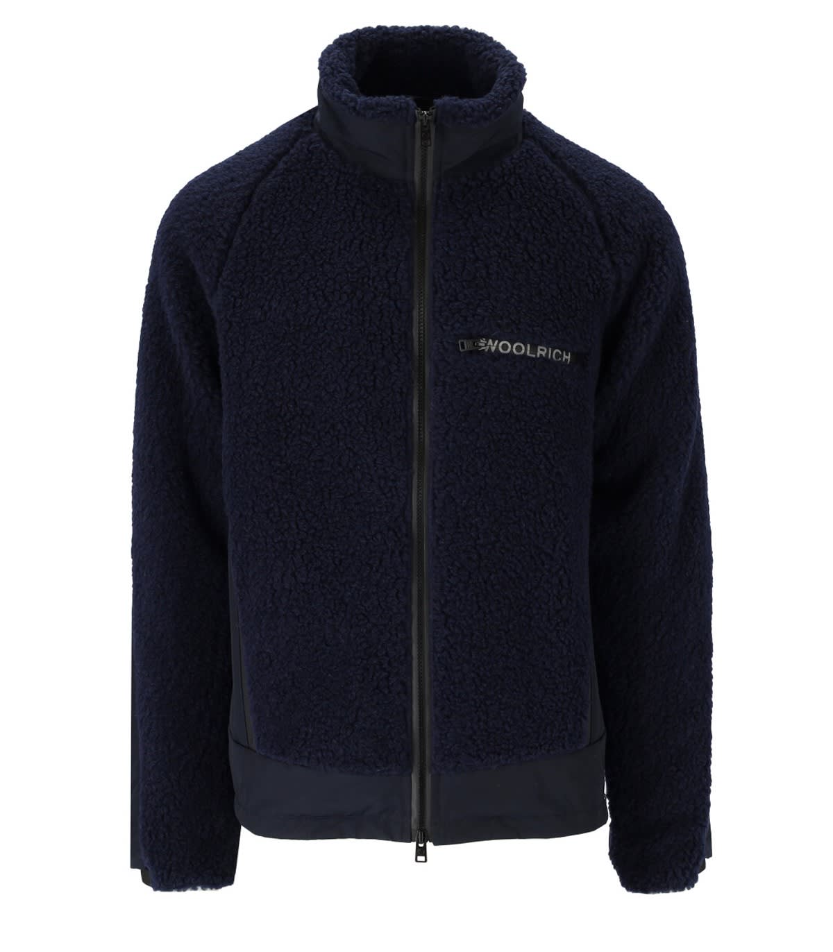 Woolrich Sherpa Hybrid Blue Jacket
