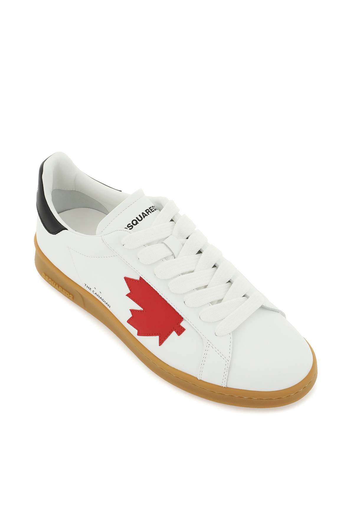 Shop Dsquared2 Boxer Sneakers In White