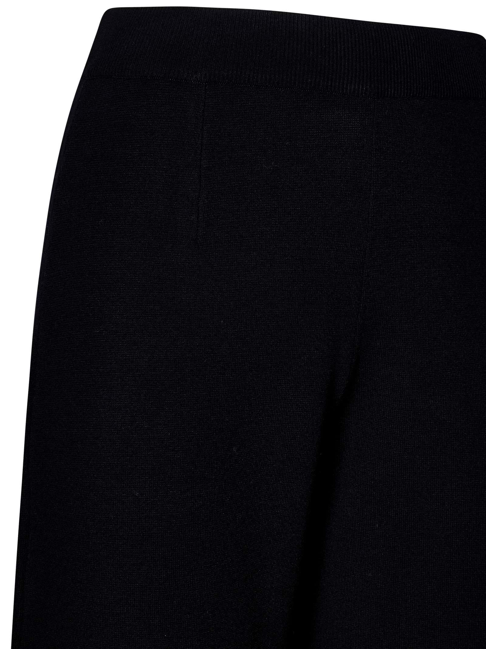 Shop Max Mara Maxmara Studio Dula Trousers In Black