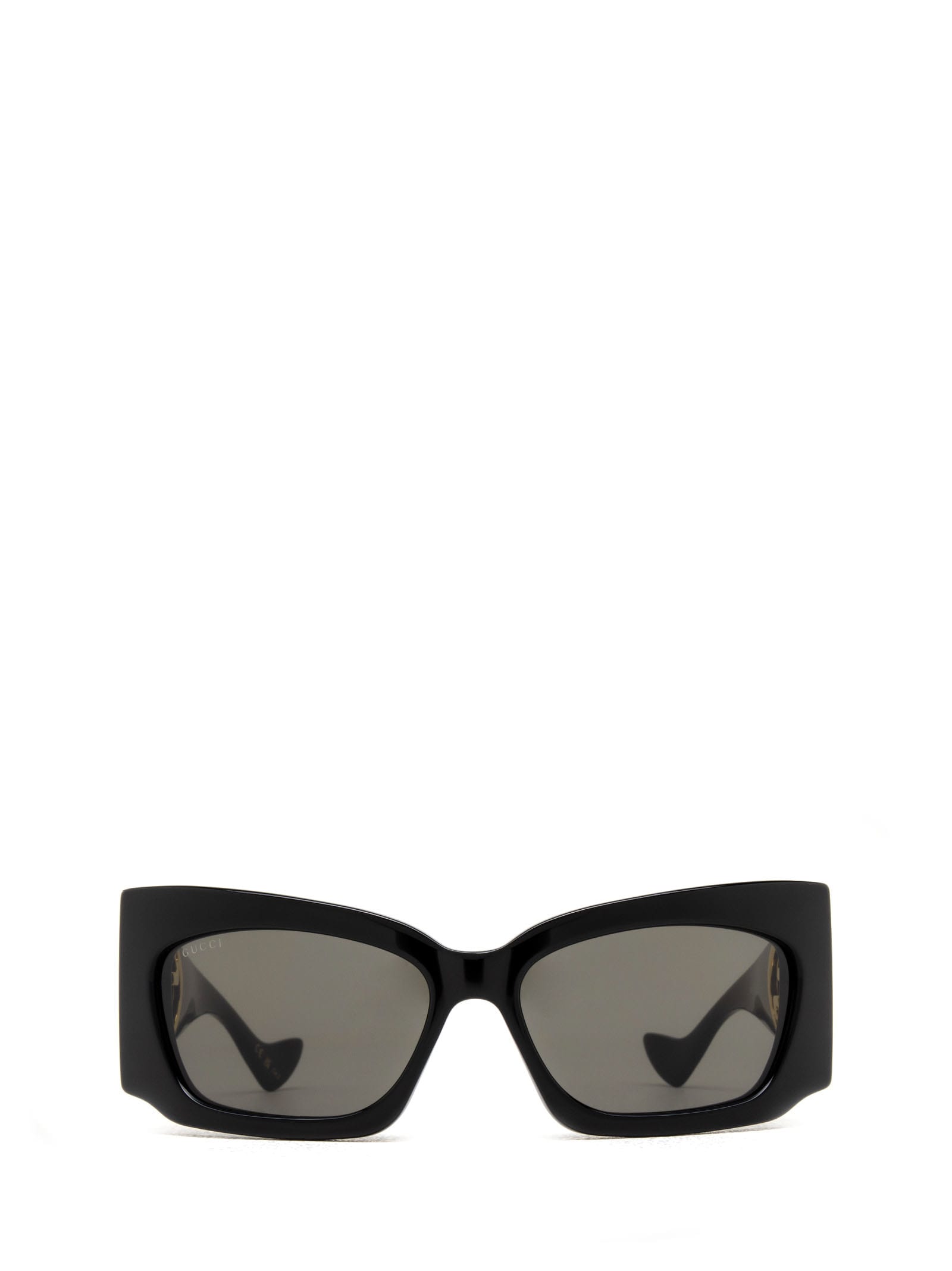 Shop Gucci Gg1412s Black Sunglasses