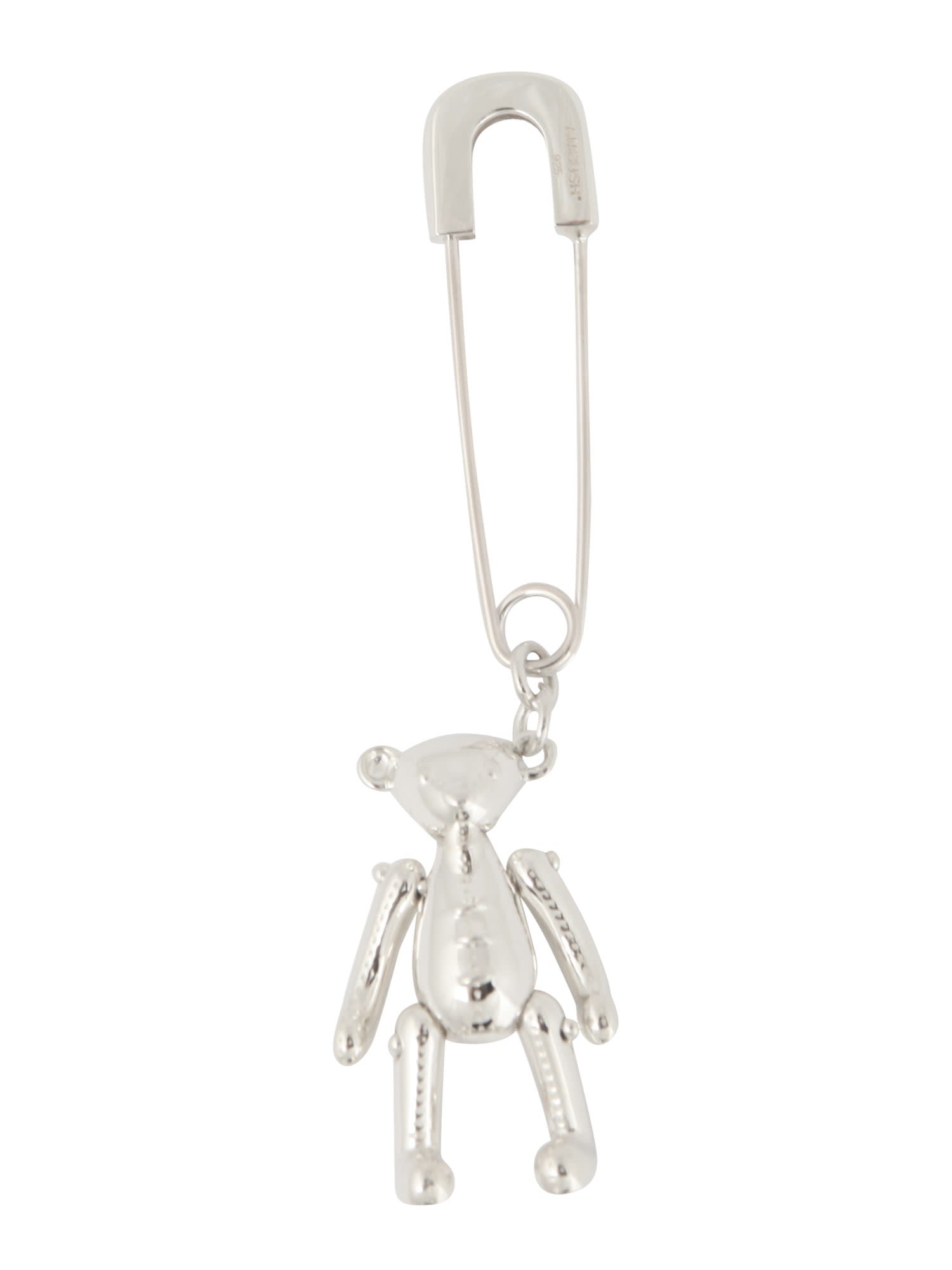 AMBUSH ｢TEDDY BEAR CHARM EARRING 925｣ウザギチャームピアス シルバー