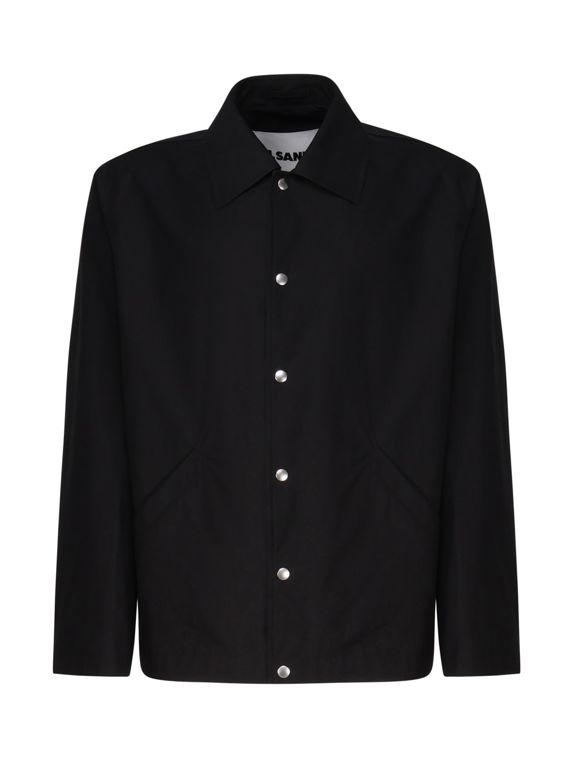 Shop Jil Sander Jacket With Logo In Black