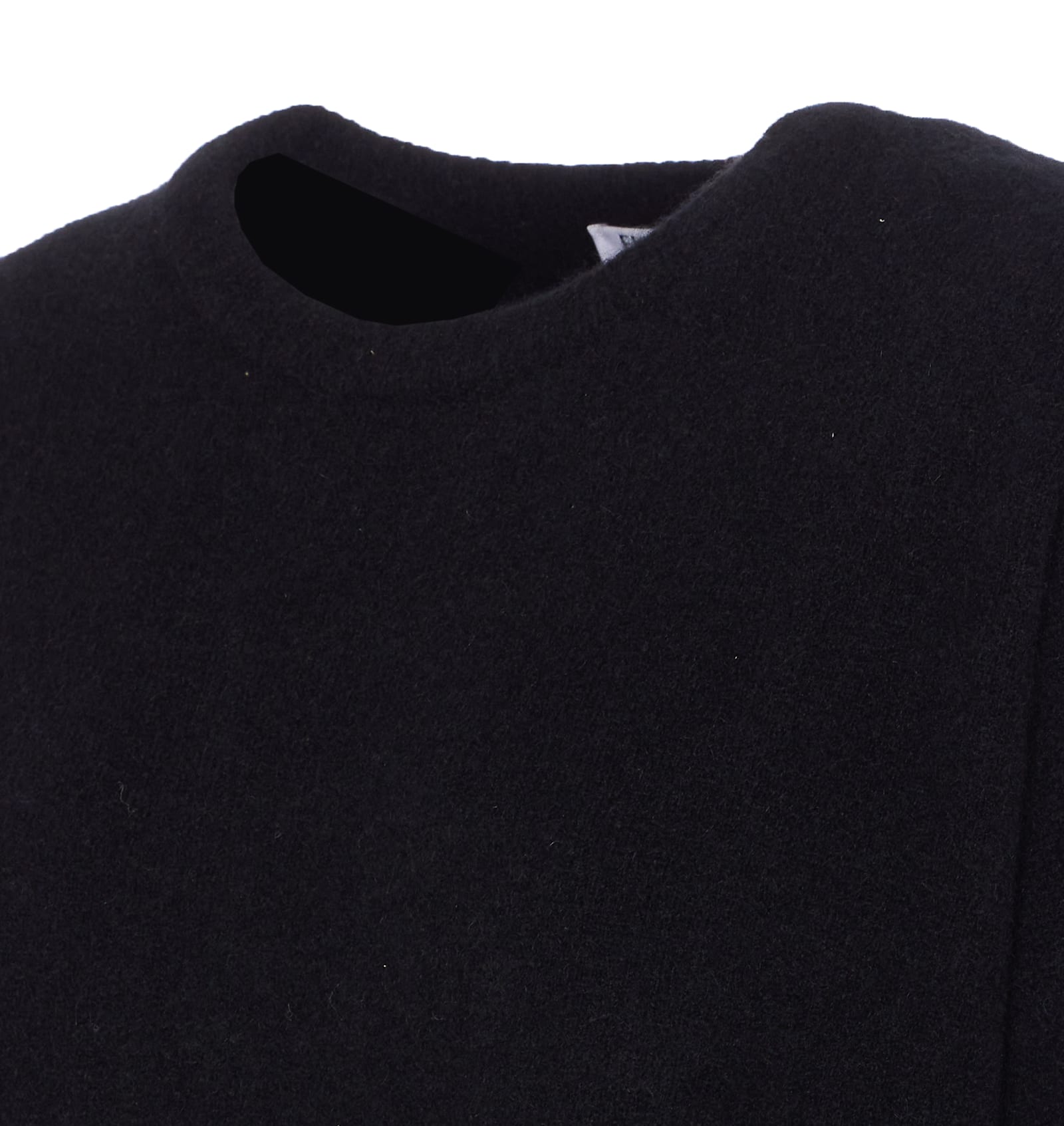 Filippa K Soft Texture Crewneck Short Sleeve Top In Black
