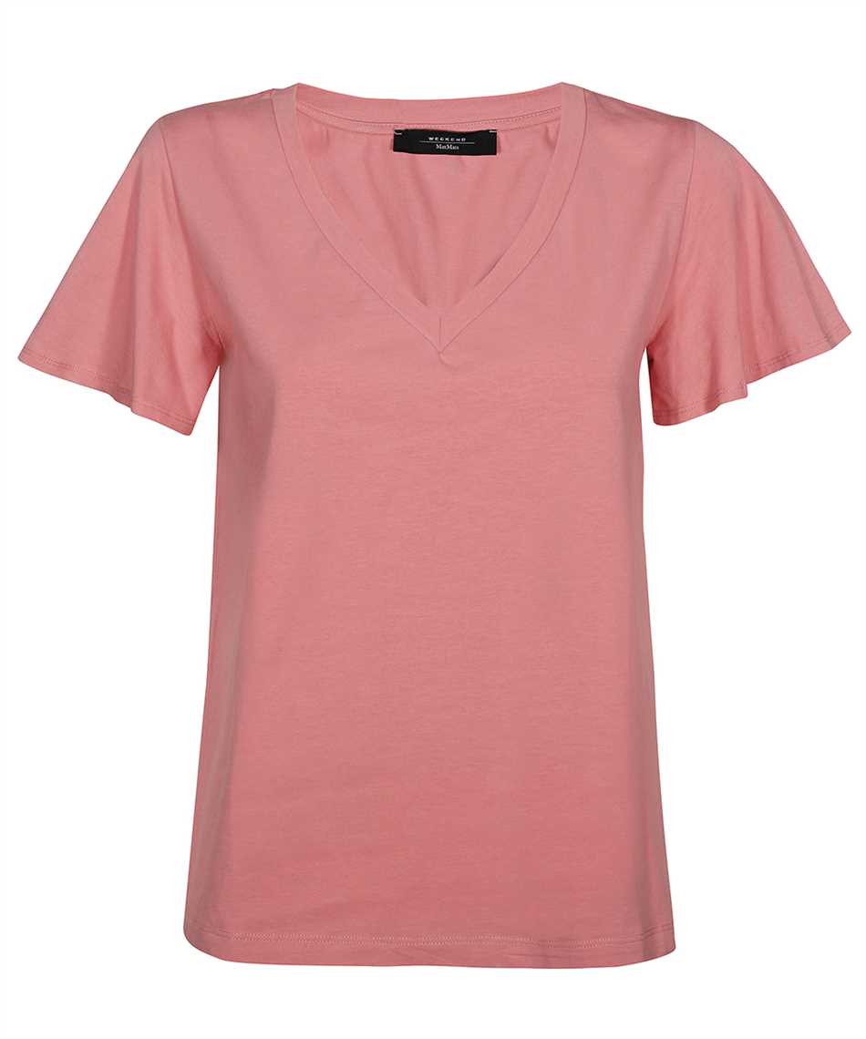 Weekend Max Mara Cotton T-shirt In Pink