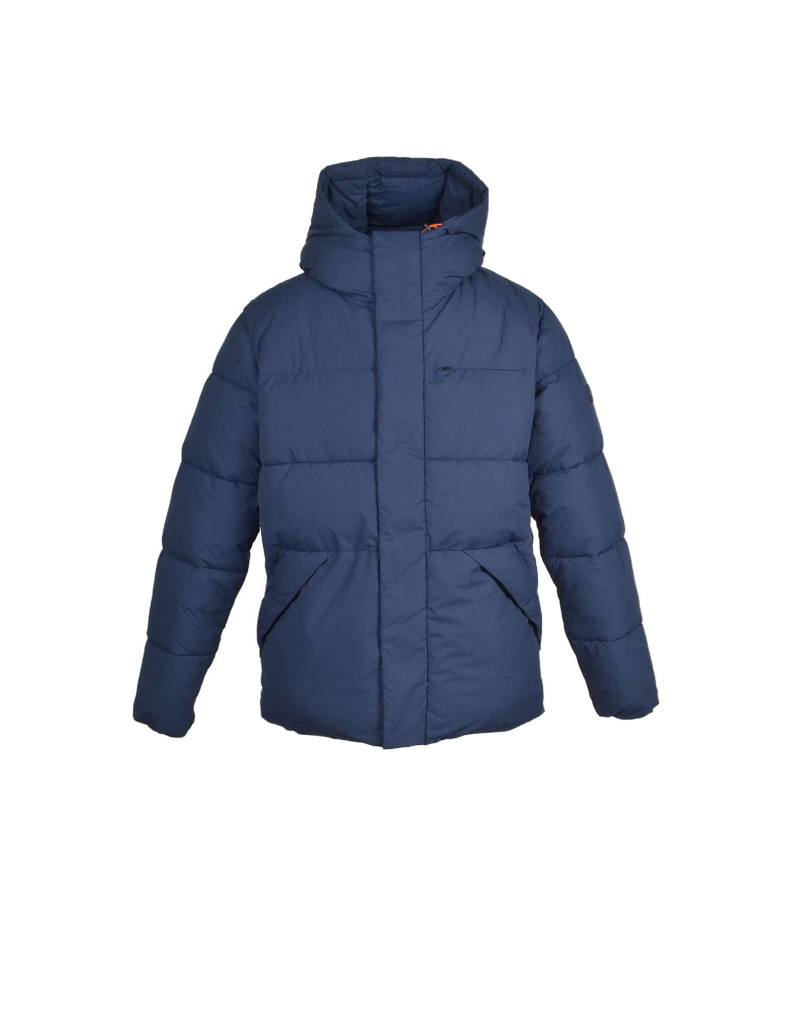 Save The Duck Mens Blue Padded Jacket
