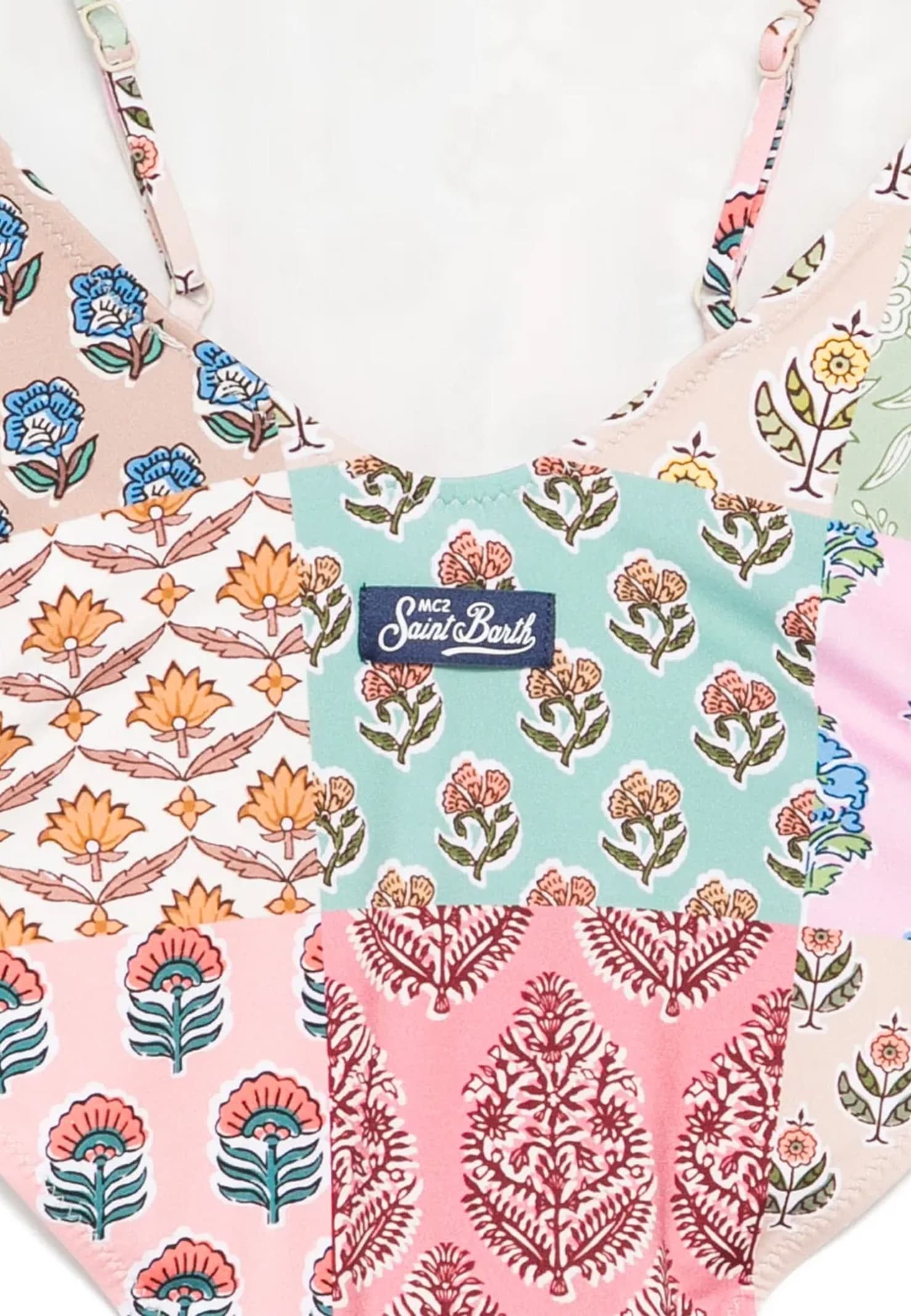 Mc2 Saint Barth Floral-print Swimsuit In Multi