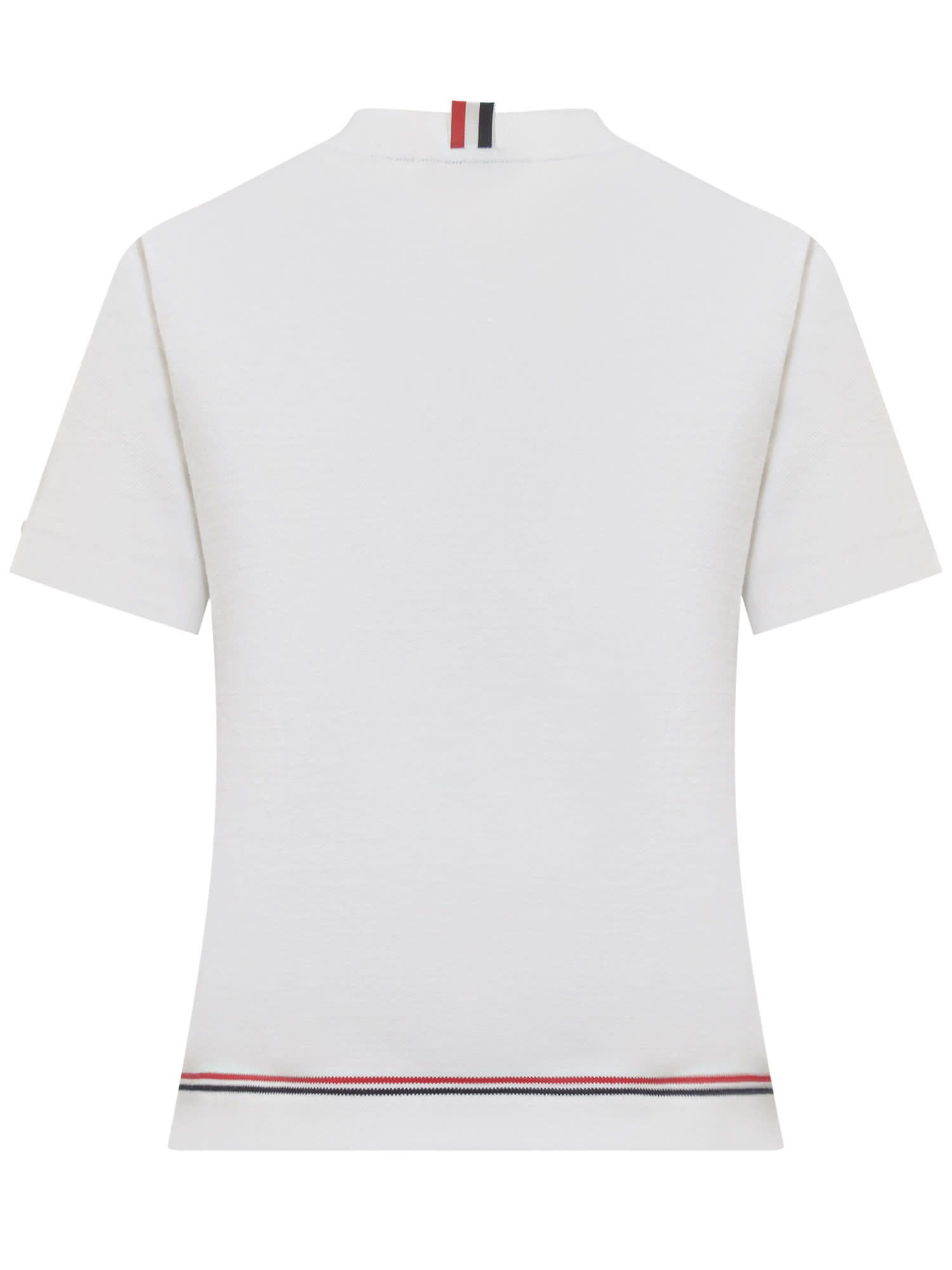 Thom Browne Logo T-shirt In White