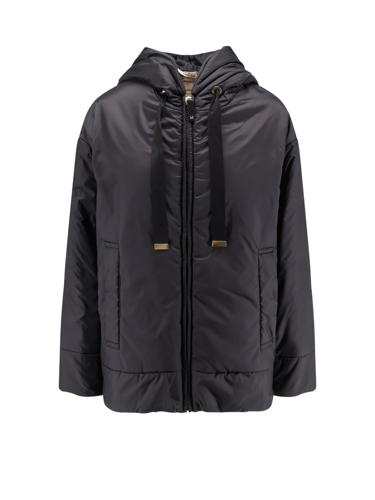 Max Mara The Cube Daria Nylon Jacket In Black
