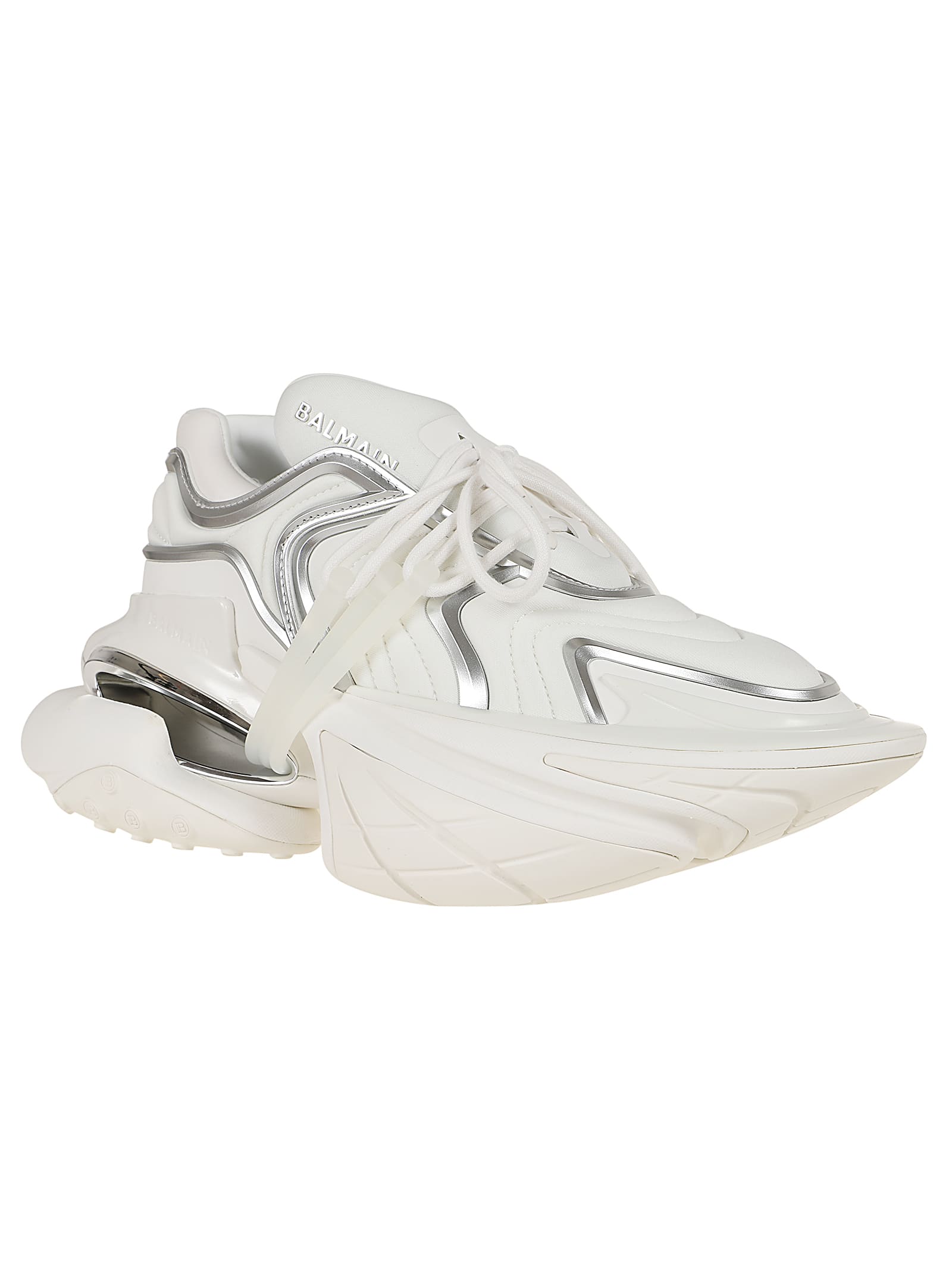 BALMAIN UNICORN WAVE PANELLED SNEAKERS