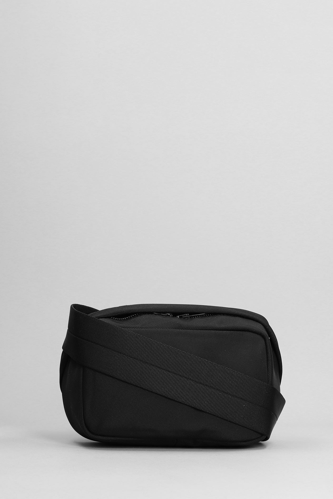 Heiress Sport Shoulder Bag In Black Nylon