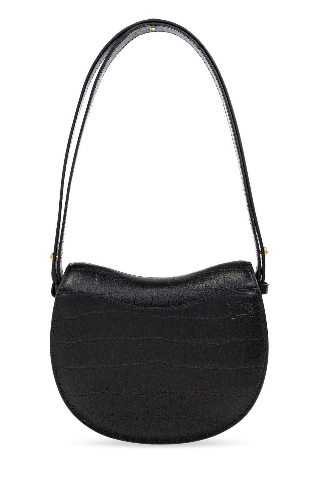 Burberry Women's Elegant Leather Bag For All Occasions In Black