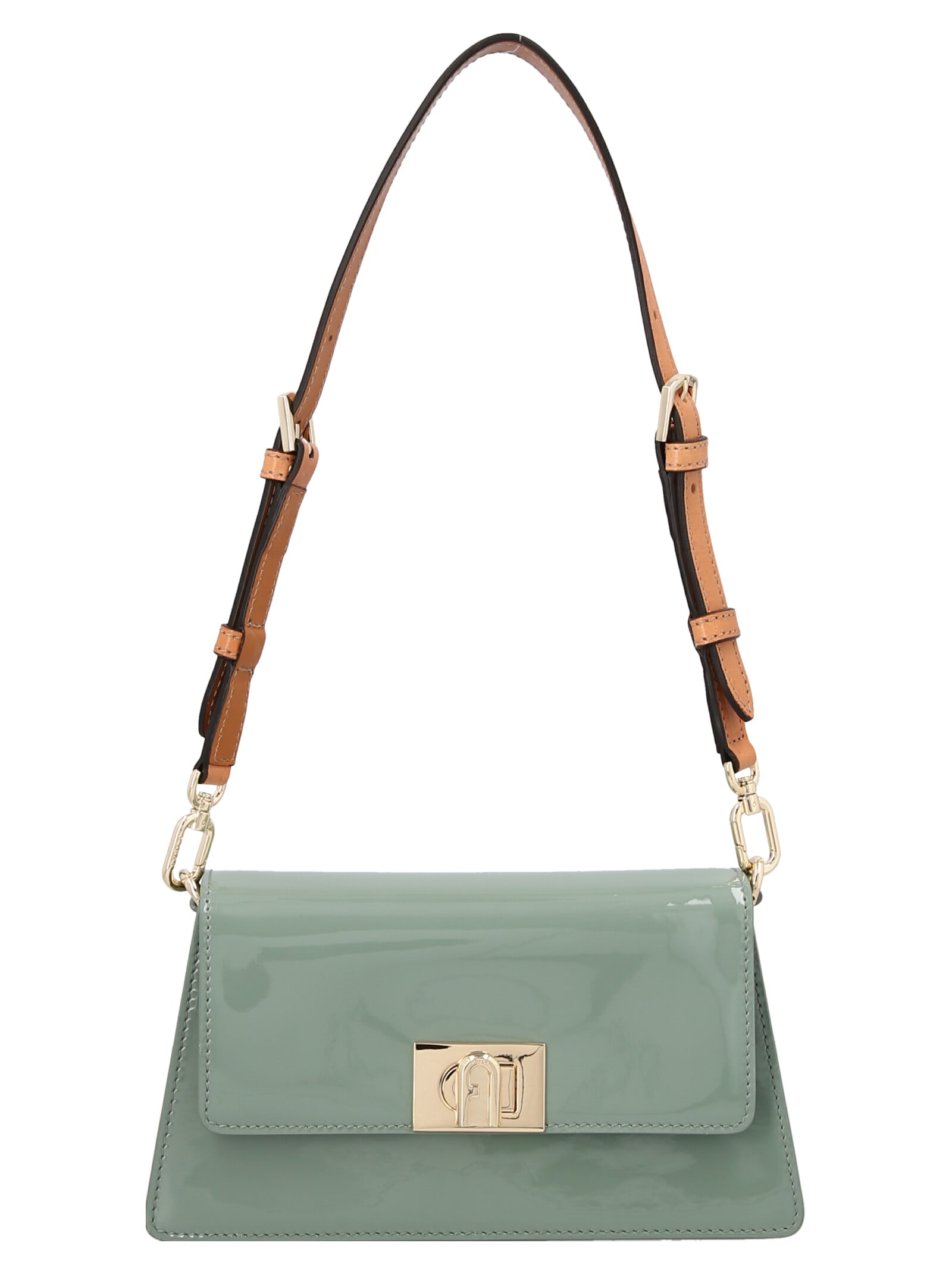 Furla Zoe Mini Shoulder Bag In Green | ModeSens