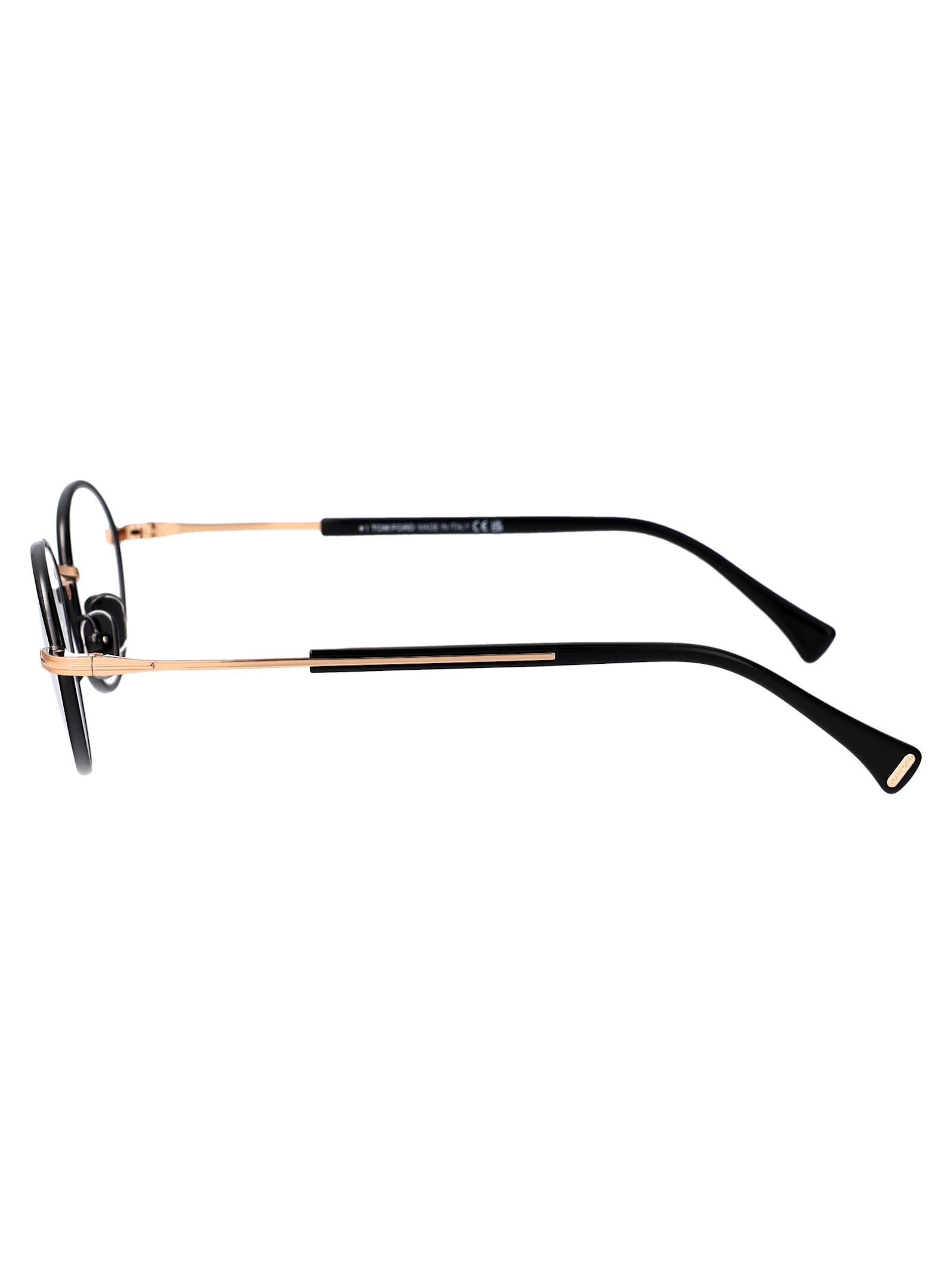 Tom Ford Ft5973-b Glasses In Black Rose Gold