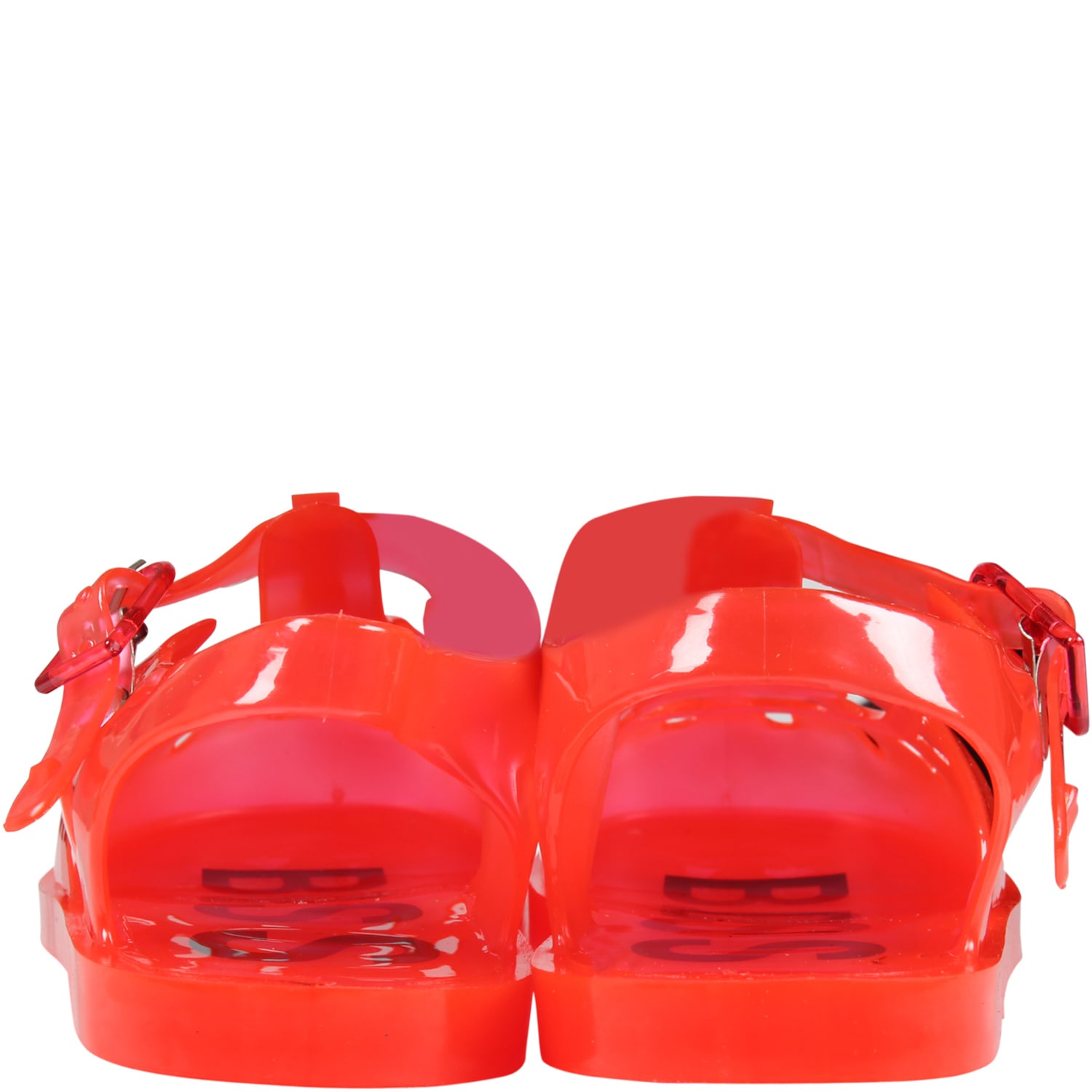 Shop Hugo Boss Red Sandals For Boy