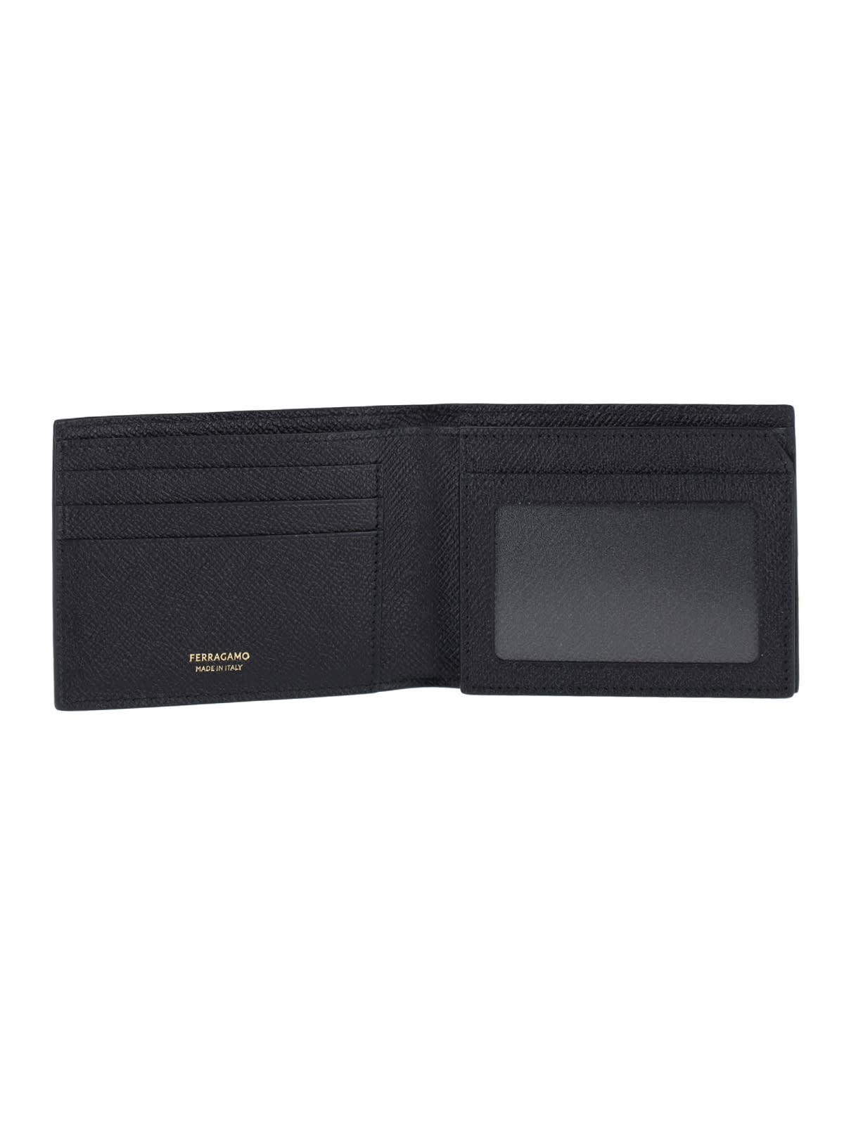 Ferragamo Gancini Wallet And Keyring Set In Blue