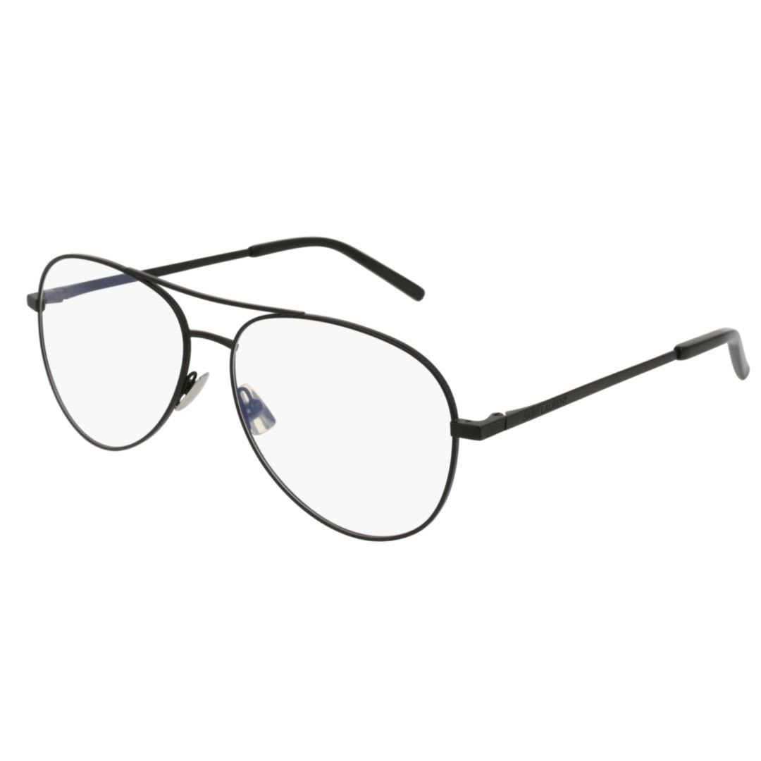 Saint Laurent Sl 153001 Black Black Transpare In 001 Black Black Transpare
