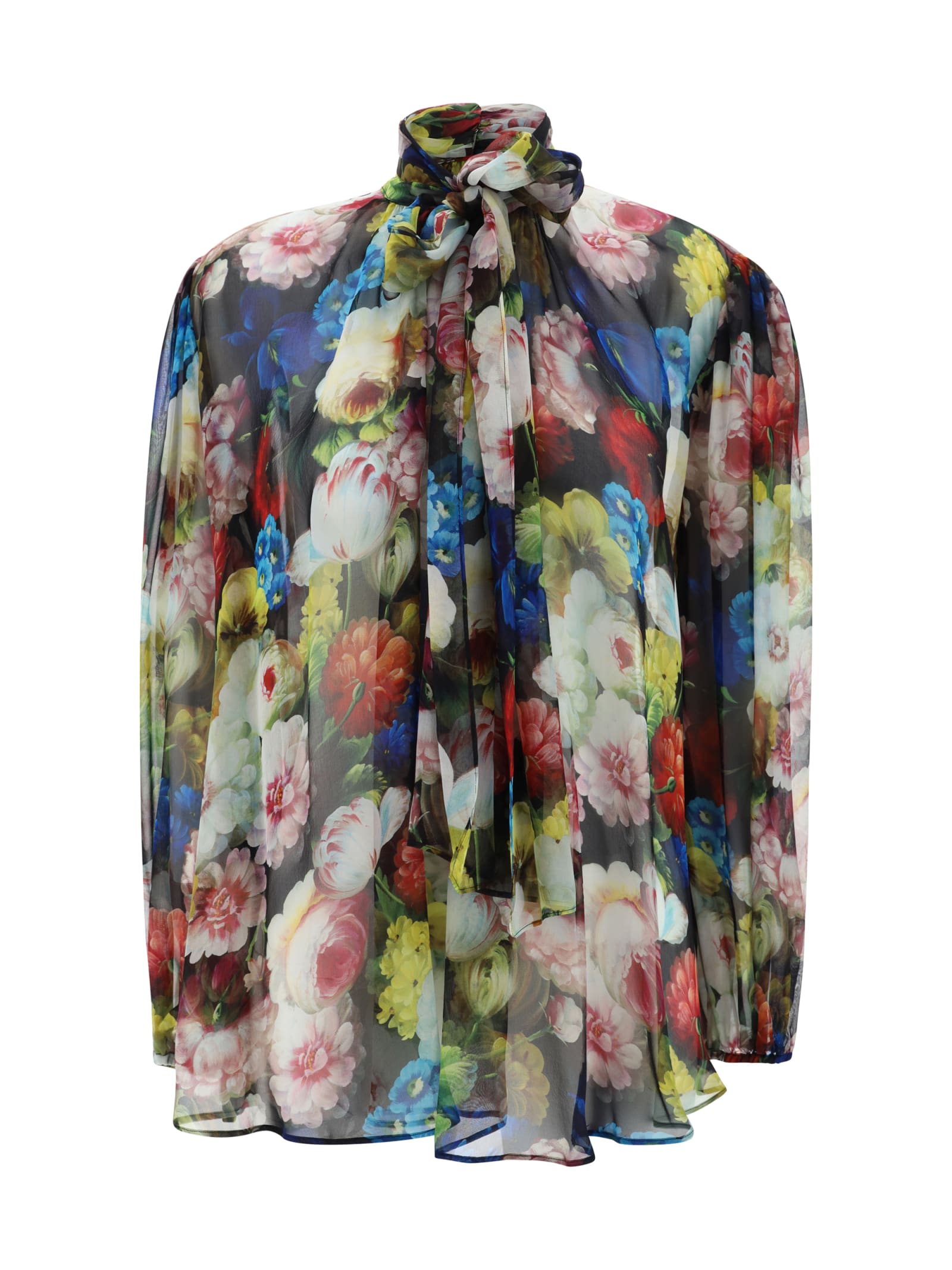 Shop Dolce & Gabbana Blouse Shirt In Multicolour