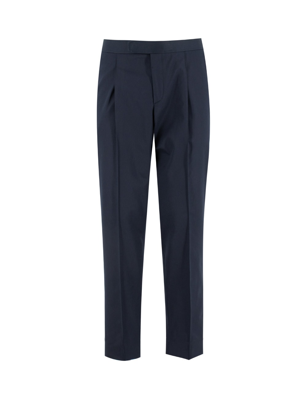 Shop Brioni Trousers In Midnight Blue