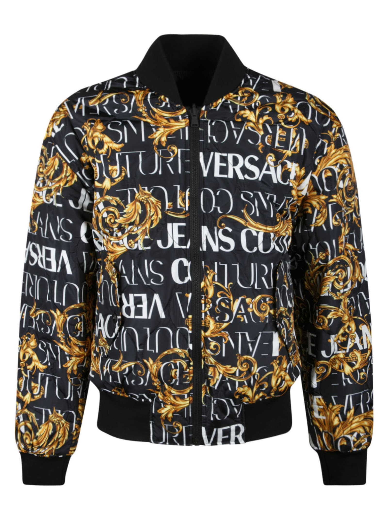 Versace Jeans Couture Logo Reversible Bomber