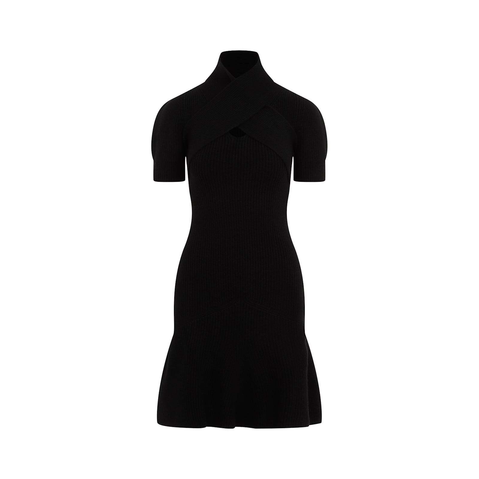 Shop Patou Scarf Draped Dress In B Black