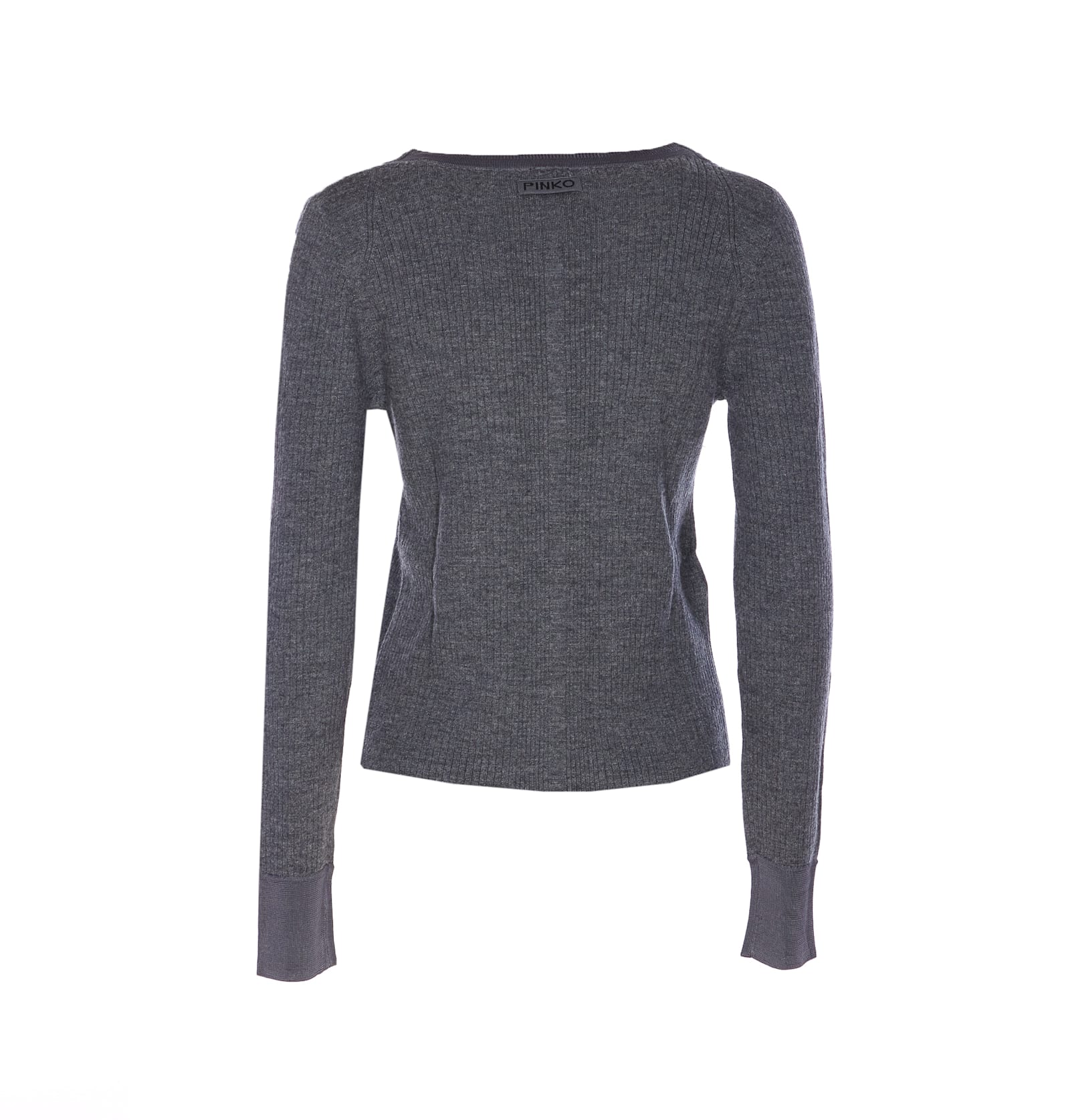 Pinko Grey Santorini Cardigan In Gray