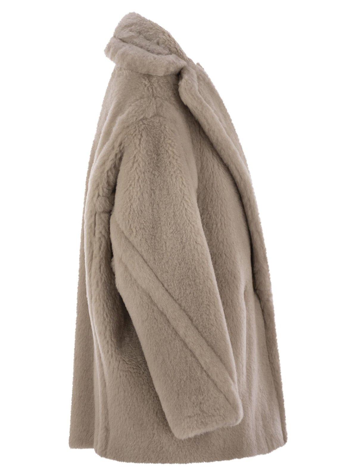 Max Mara Women's Cuba Short Coat Arena | Size Small | 2511081011600002 In Beige