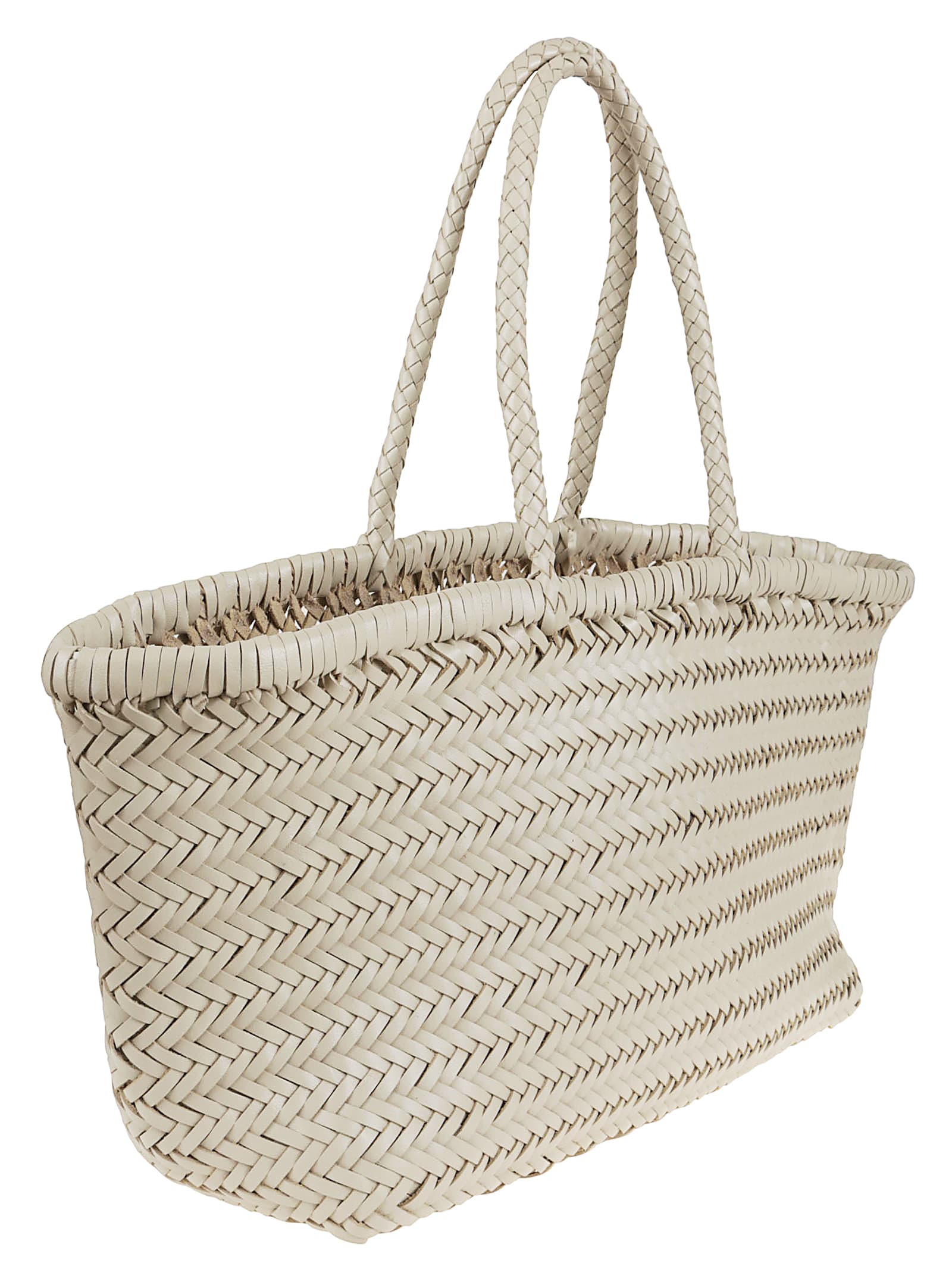 Dragon Diffusion Bamboo Triple Jump Big 3x Jump Design Basket In Pearl