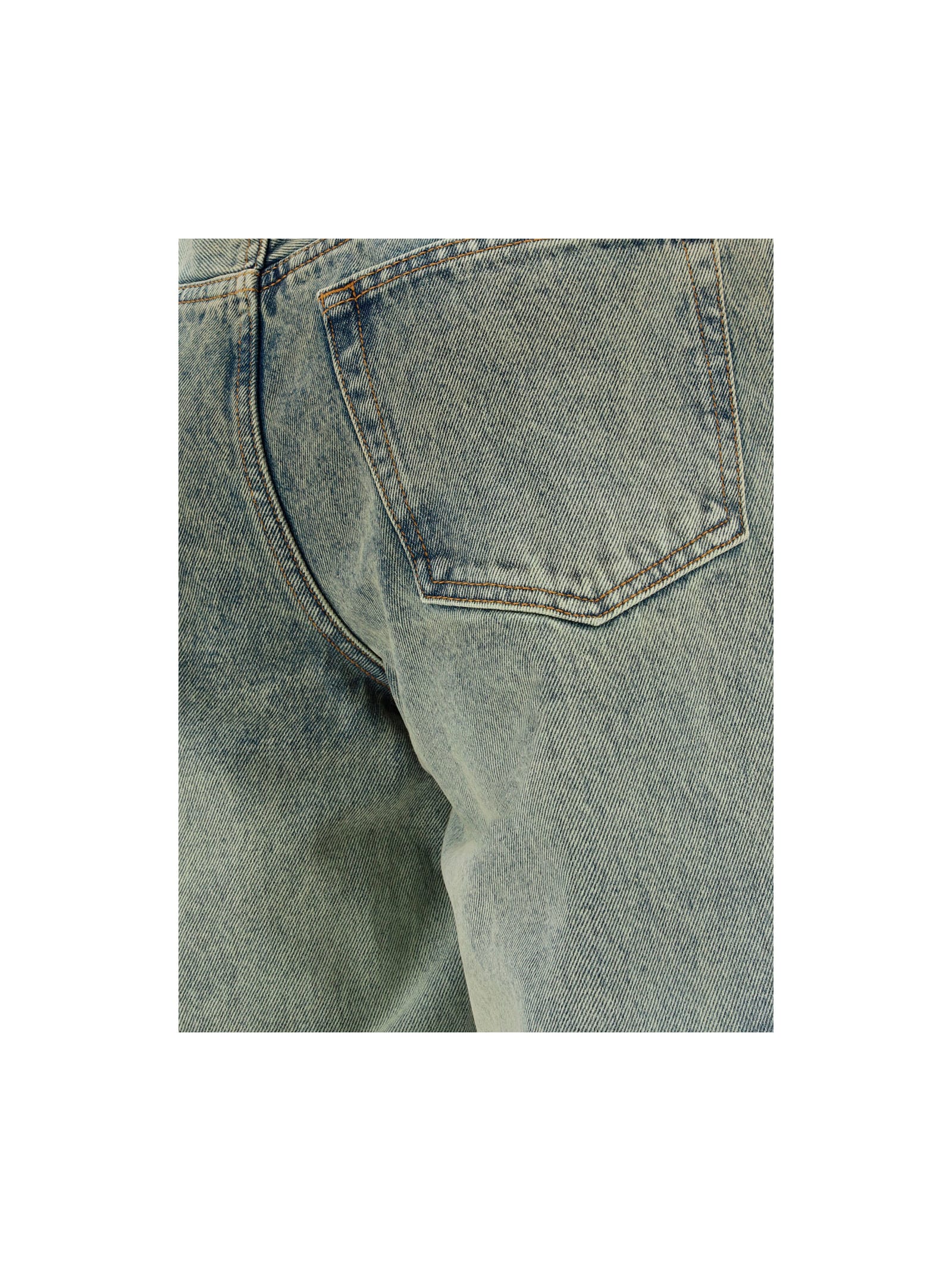 Shop Off-white Toybox Jeans In Azzurro