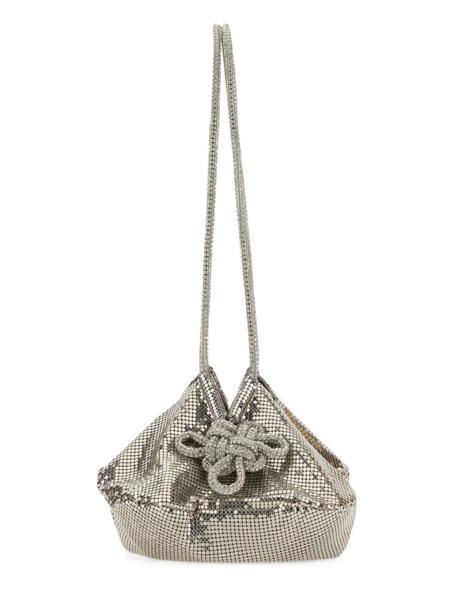 Shop Kara Ufo Shoulder Bag In Silver