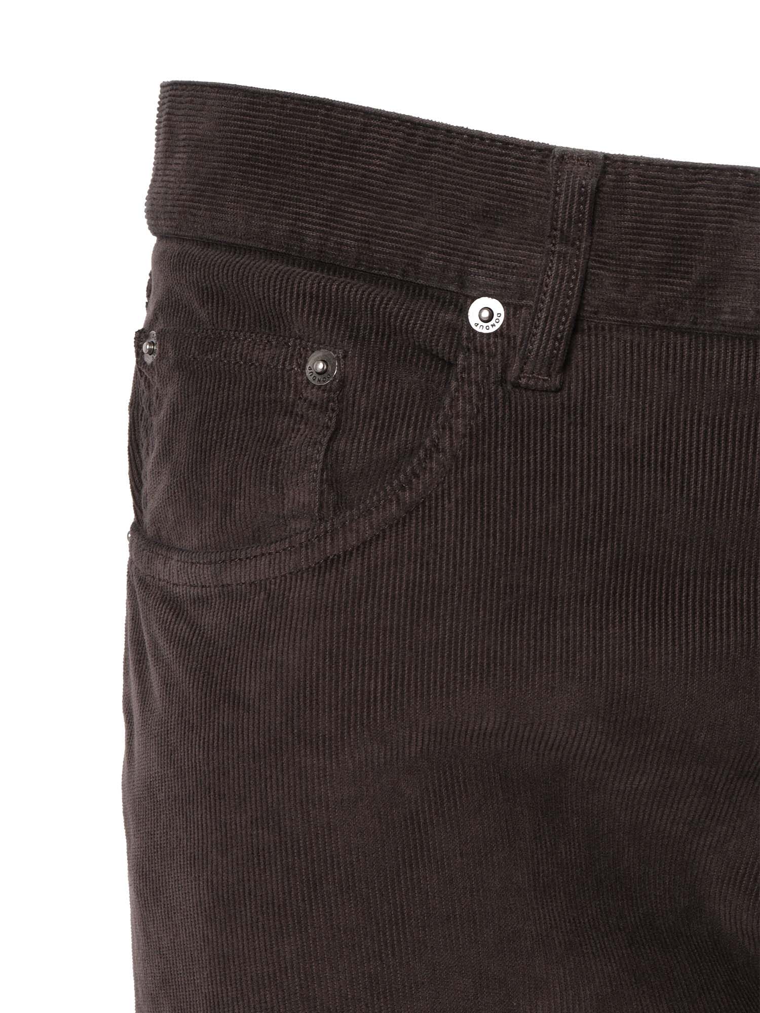 Dondup Corduroy Trousers In Brown
