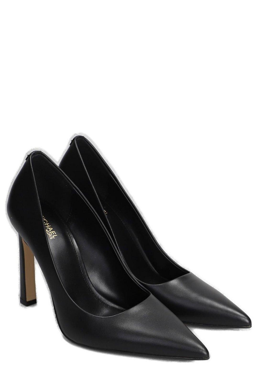 Shop Michael Kors Amara Pumps In Nero